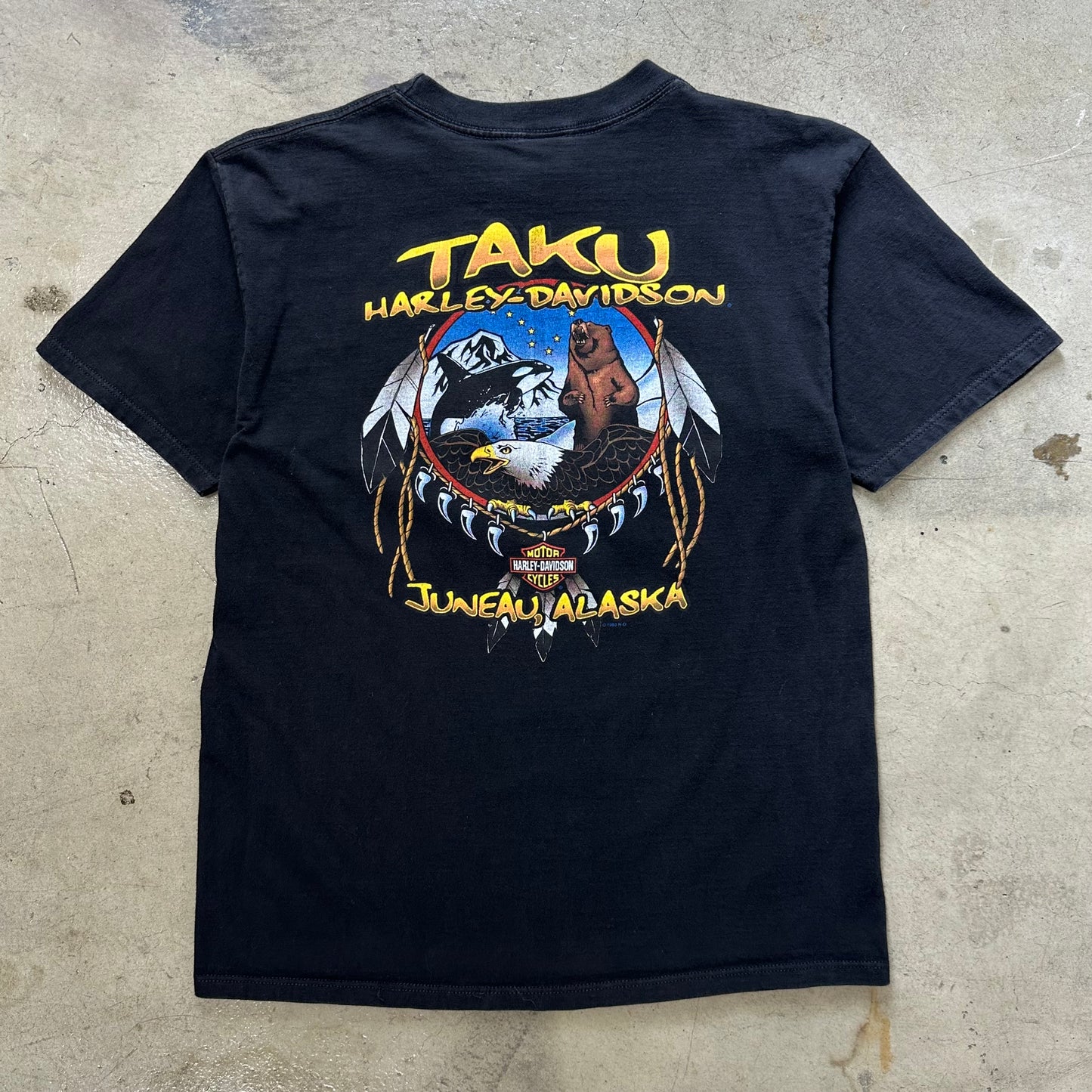 1998 HARLEY DAVIDSON ALASKA TEE(L)