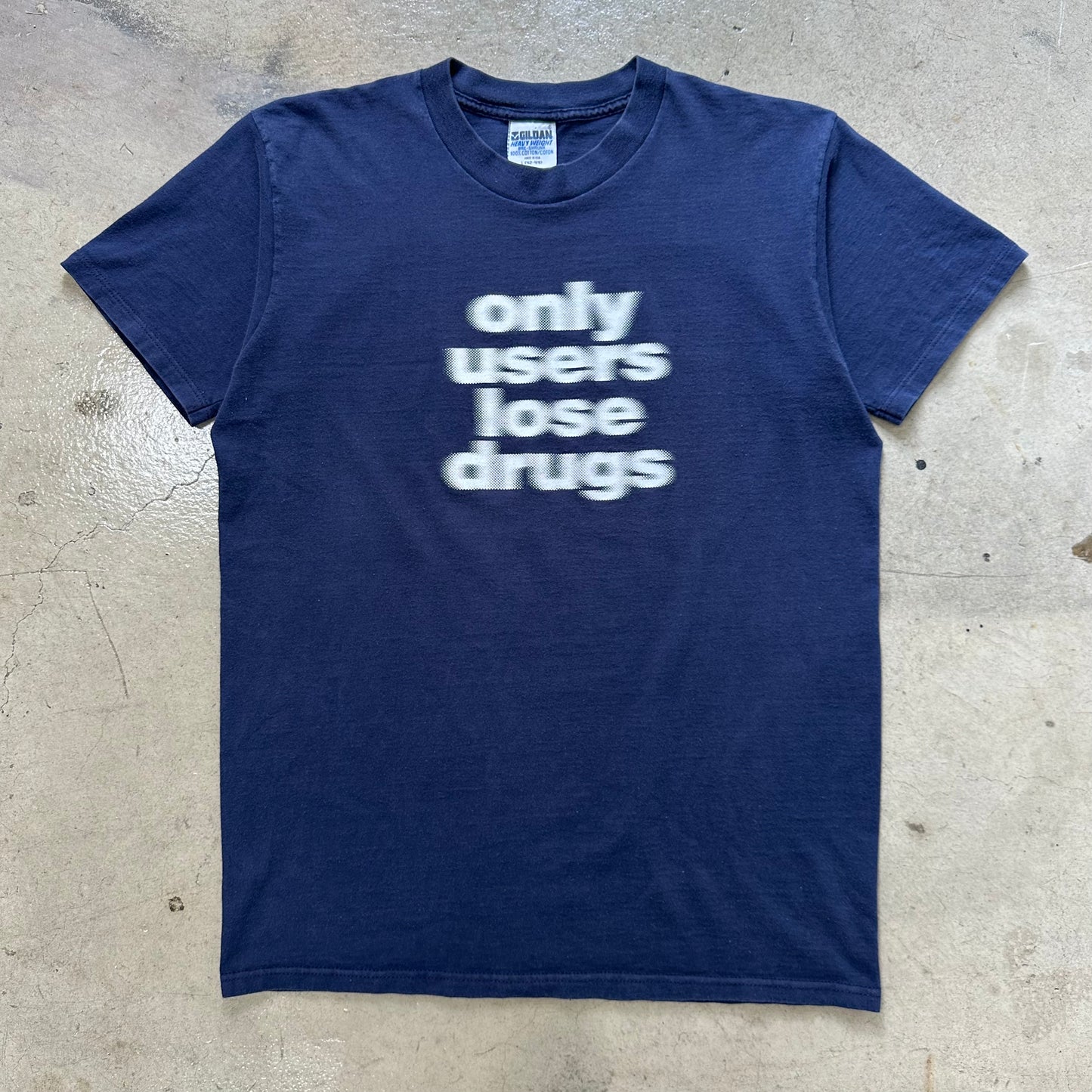 1990’S “ONLY USERS LOSE DRUGS” TEE(L)