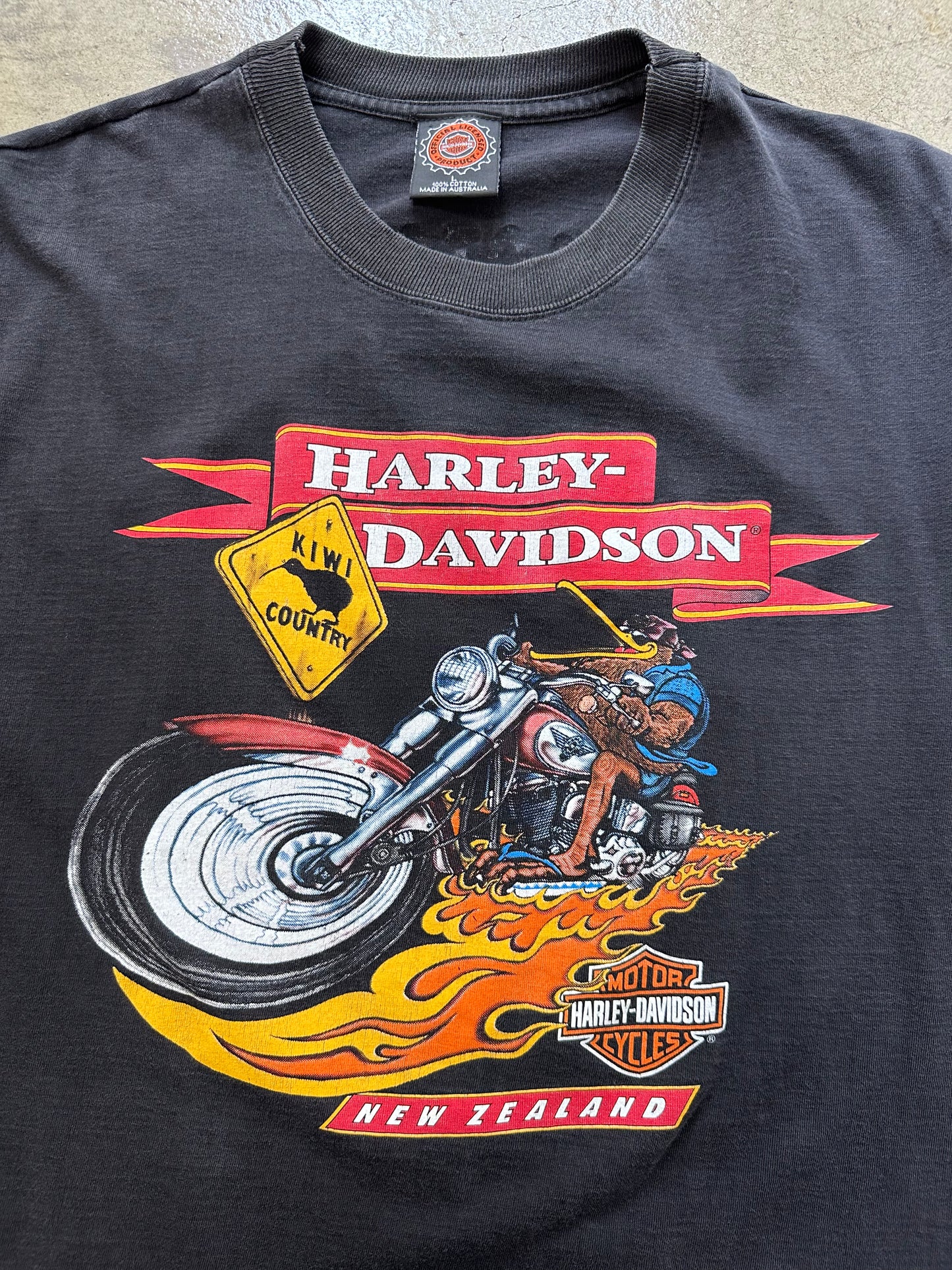 1990’S HARLEY DAVIDSON NEW ZEALAND TEE(L)