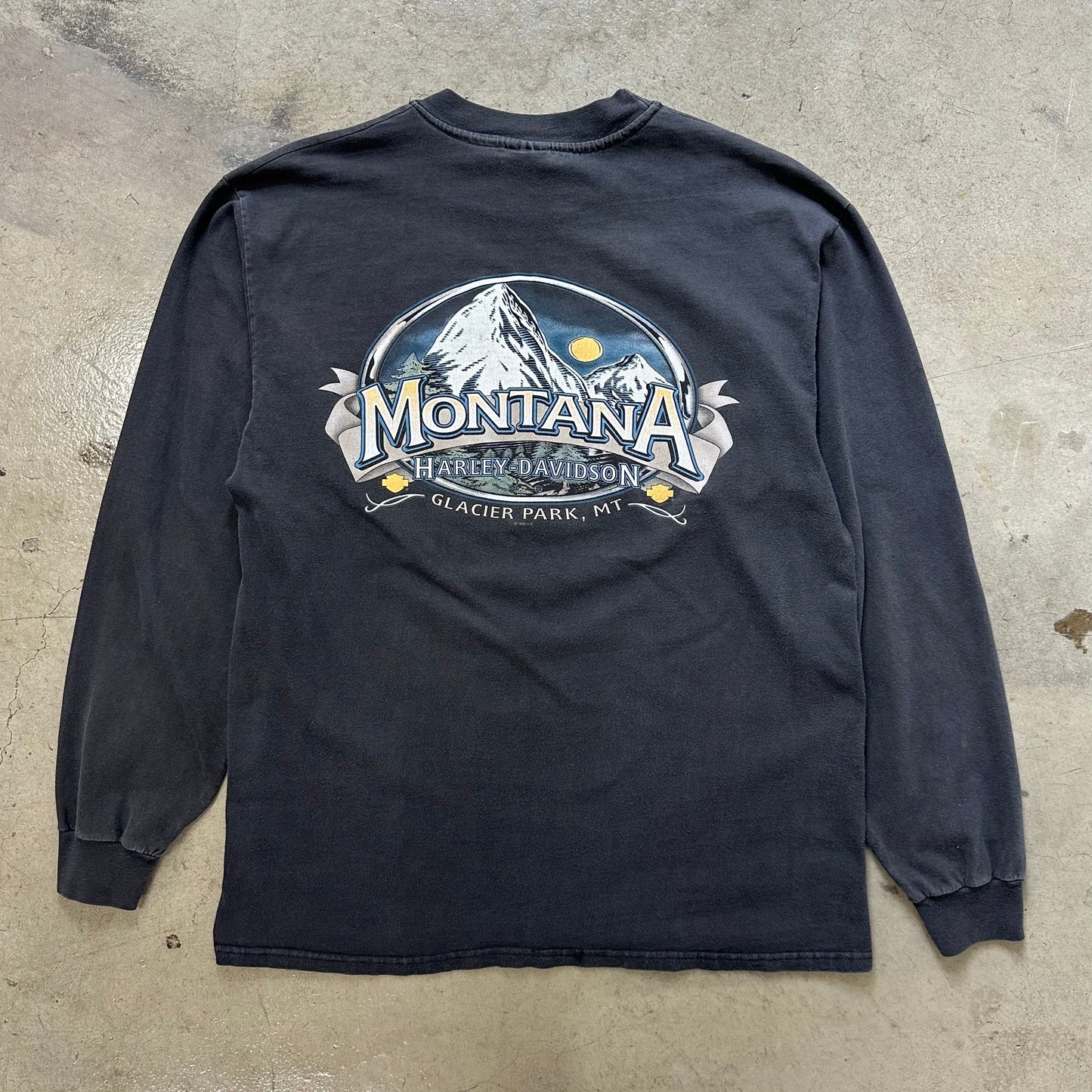 1997 HARLEY DAVIDSON LONG SLEEVE TEE(L)