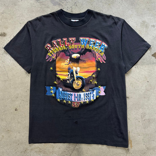 1997 HARLEY DAVIDSON STURGIS TEE(L)