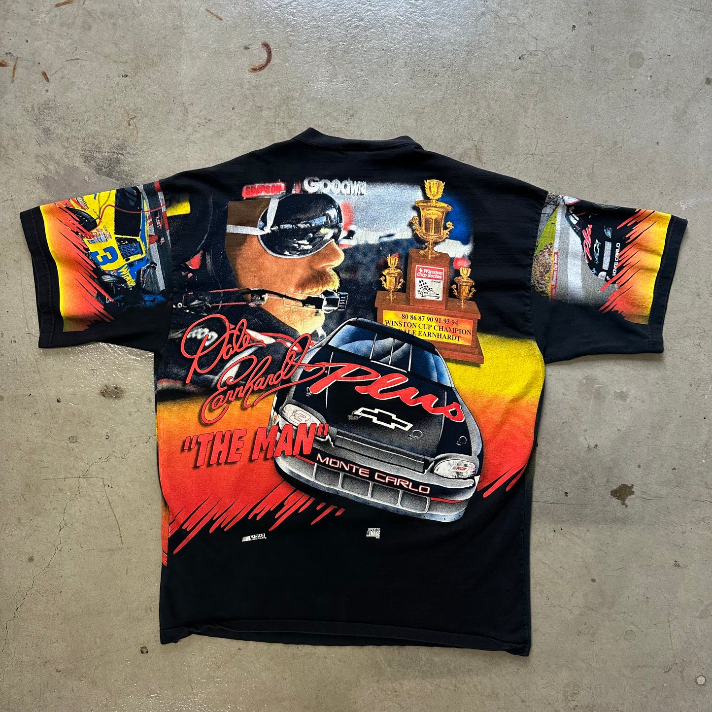 1990’S DALE EARNHARDT AOP NASCAR TEE(2XL)