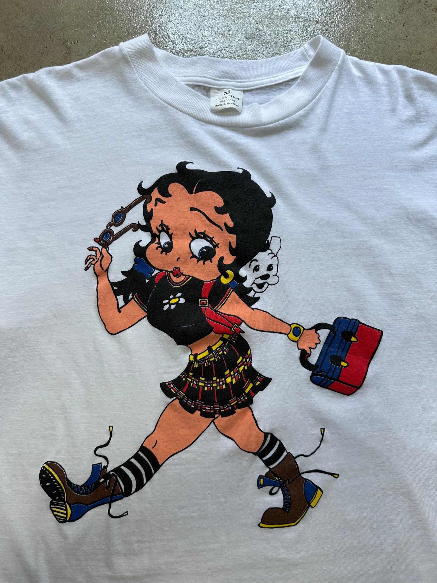 1990’S BETTY BOOP BOOTLEG TEE(XL)