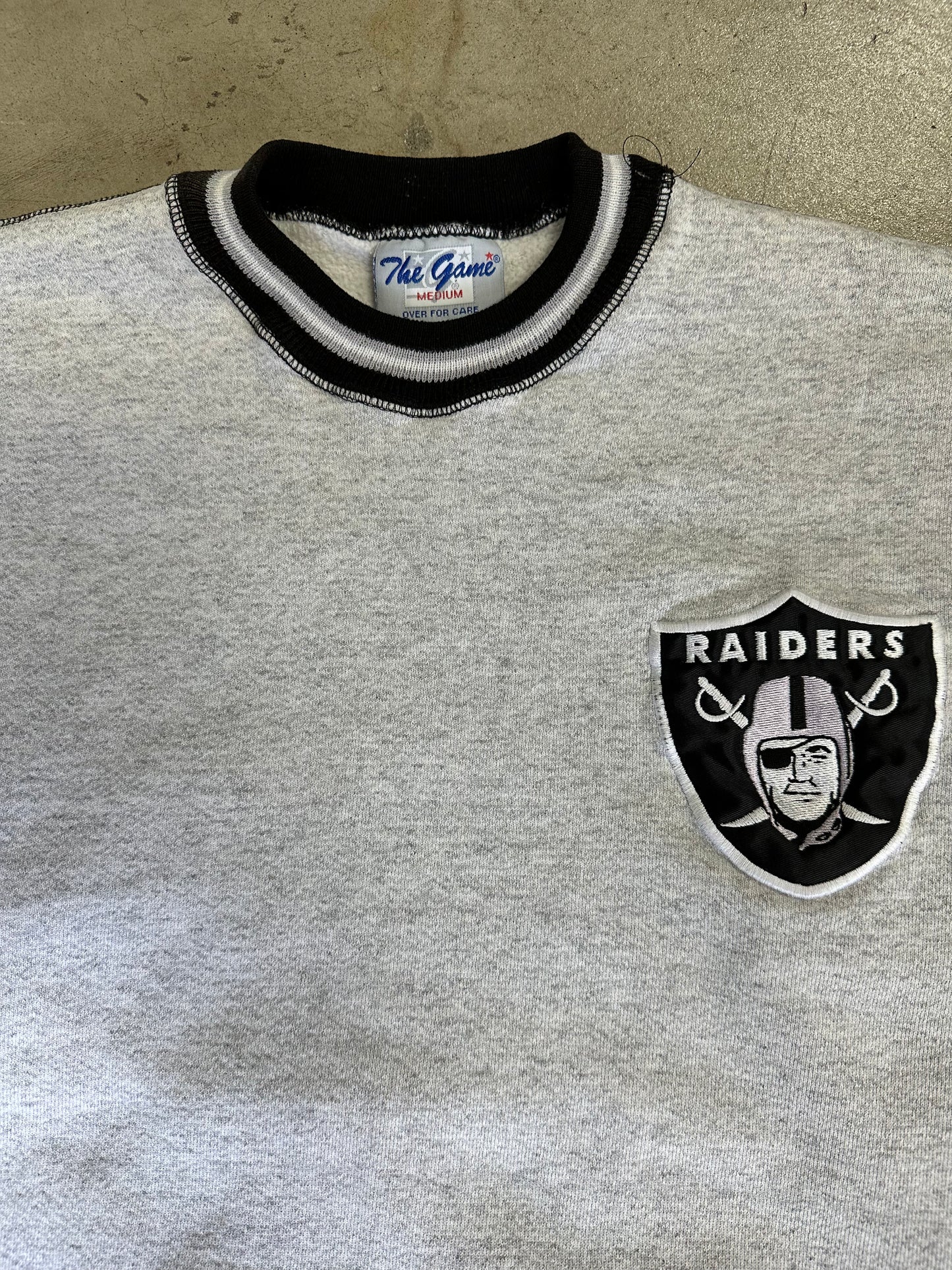 1990’S OAKLAND RAIDERS CREWNECK(M)