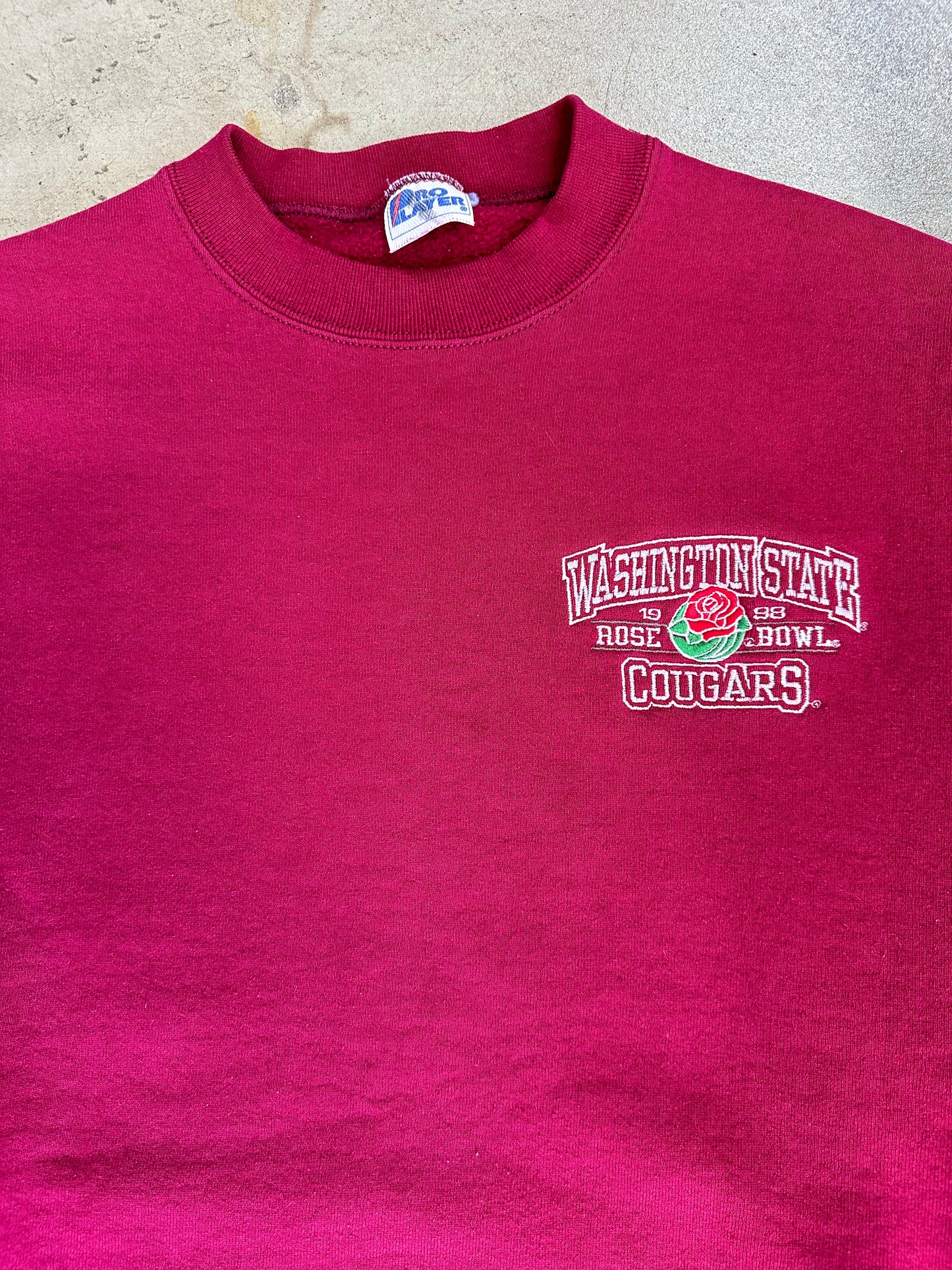 1998 WSU ROSE BOWL CREWNECK