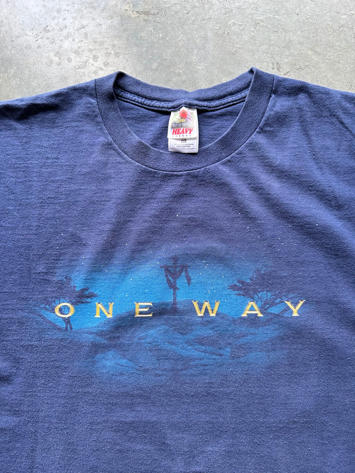 2001 ONE WAY JESUS TEE(XL)