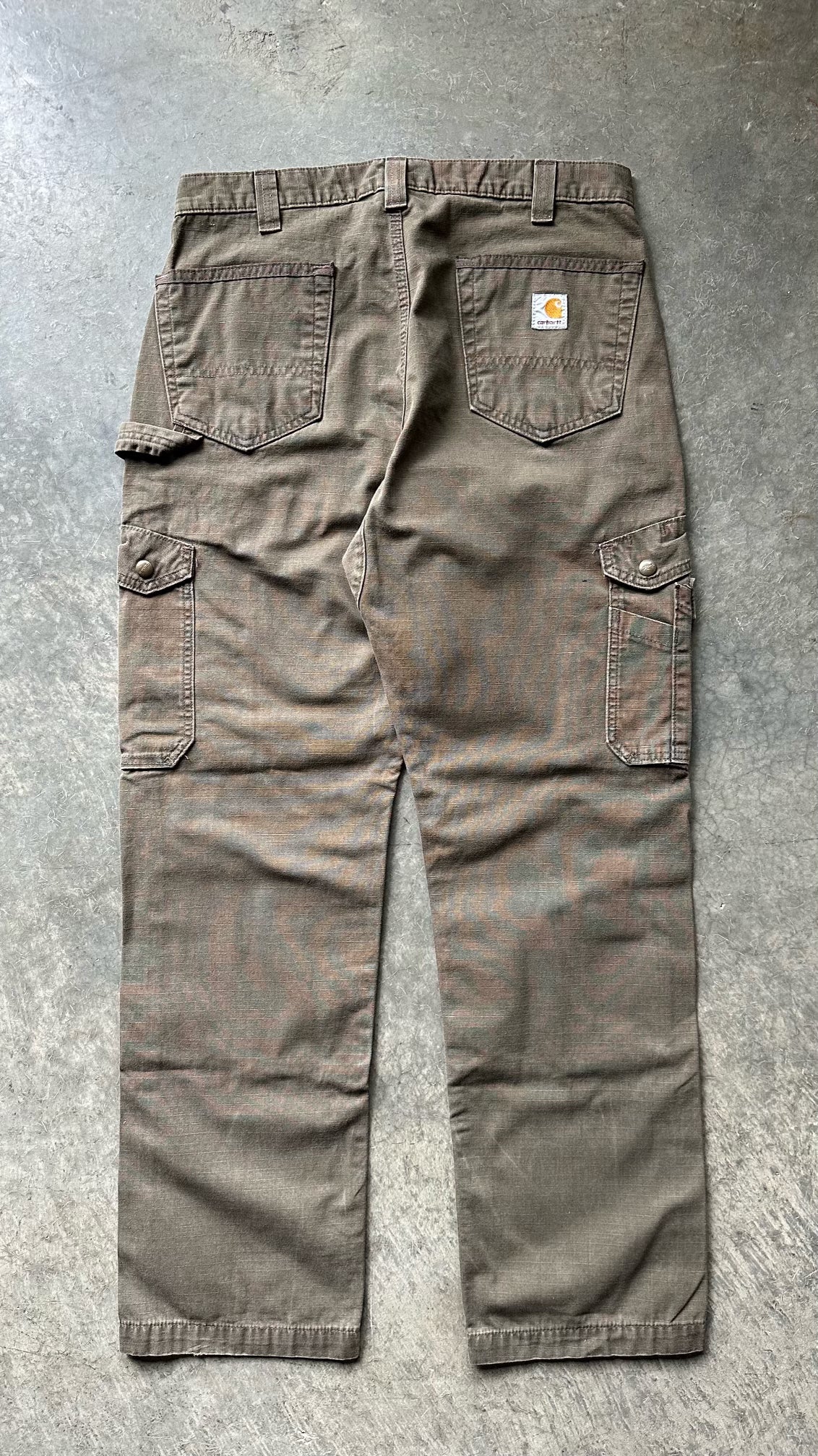 BROWN CARHARTT CARGO PANTS