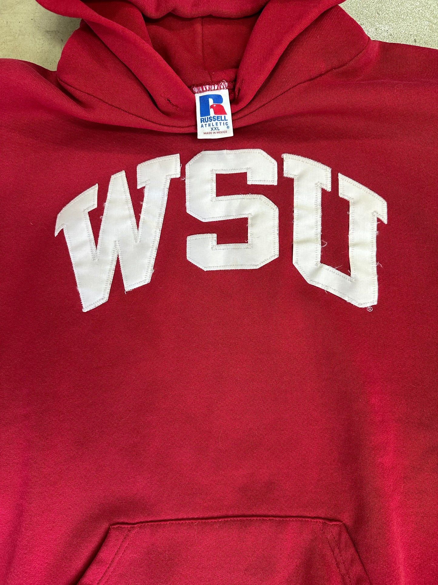 1990’S RUSSELL WSU HOODIE(2XL)