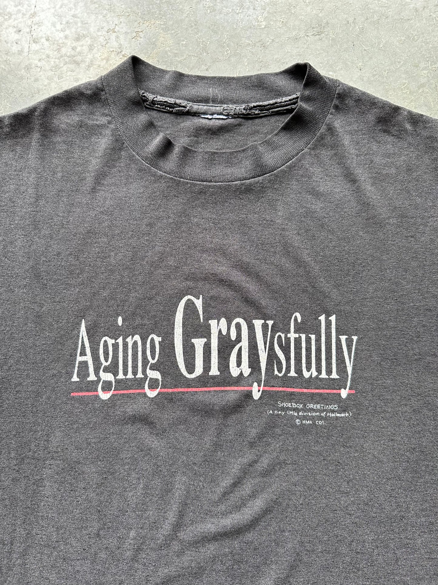 1990’S “AGING GRAYSFULLY” TEE