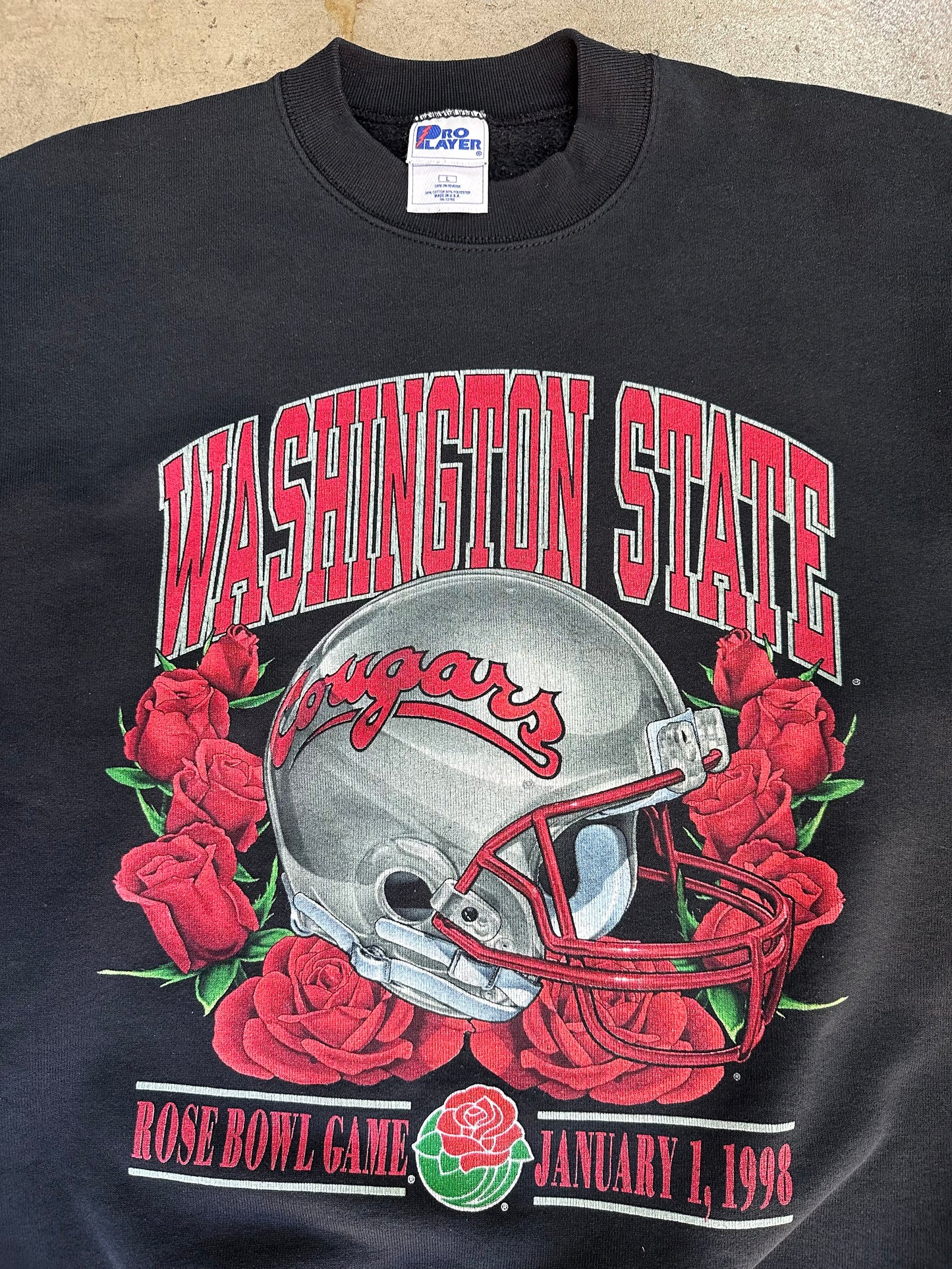 1998 WSU ROSE BOWL CREWNECK(L)