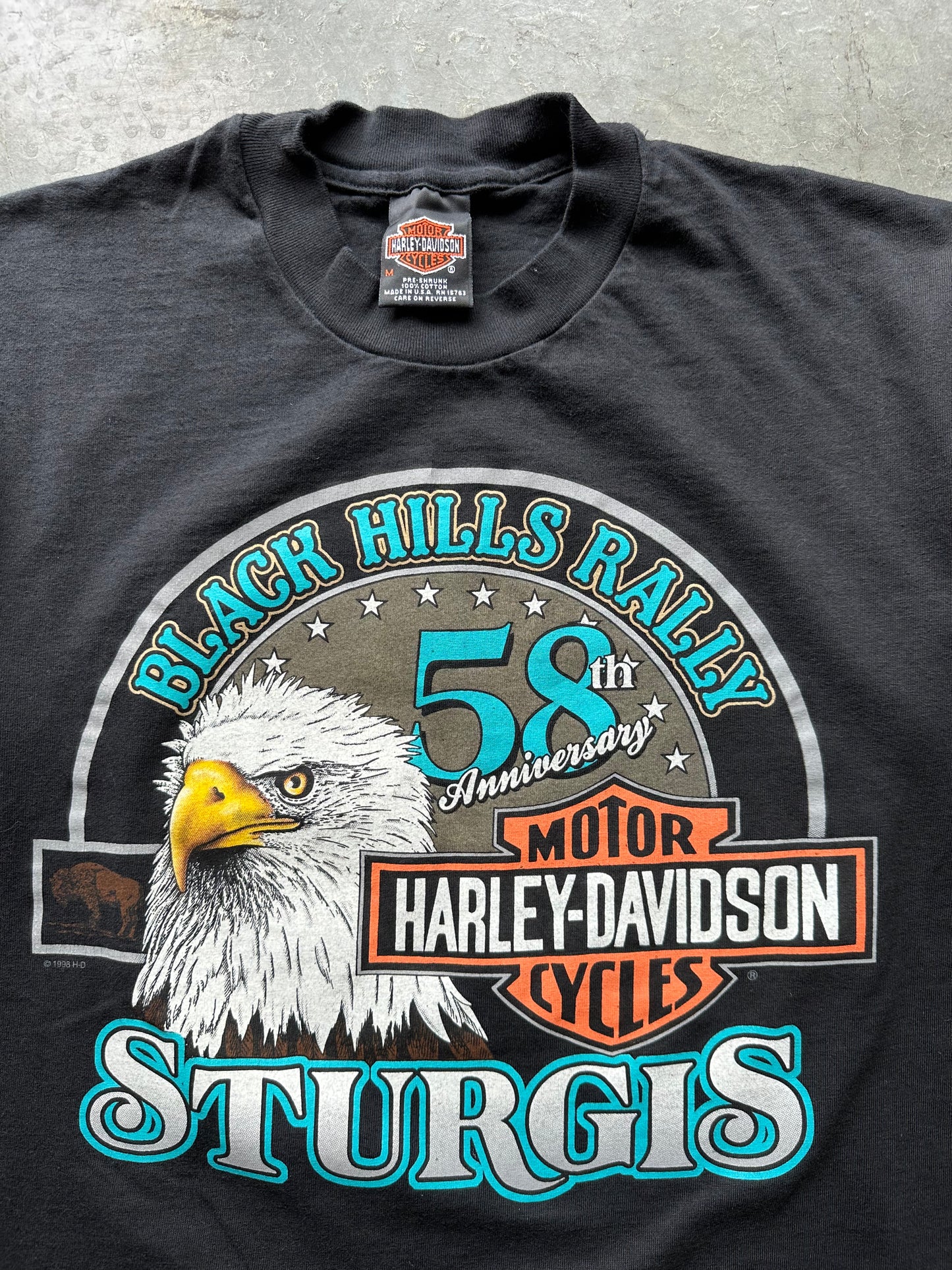 1998 STURGIS HARLEY TEE(M)