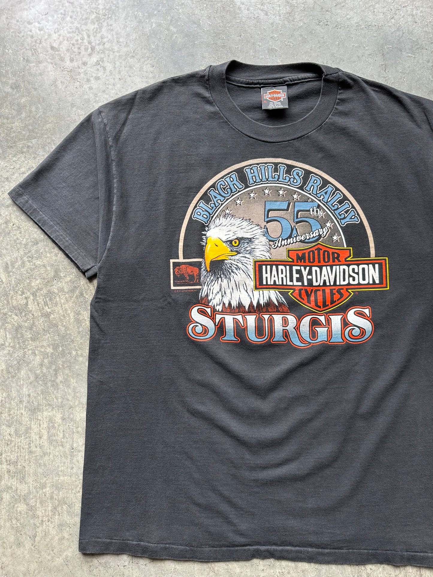 1990’S STURGIS HARLEY TEE(XL)