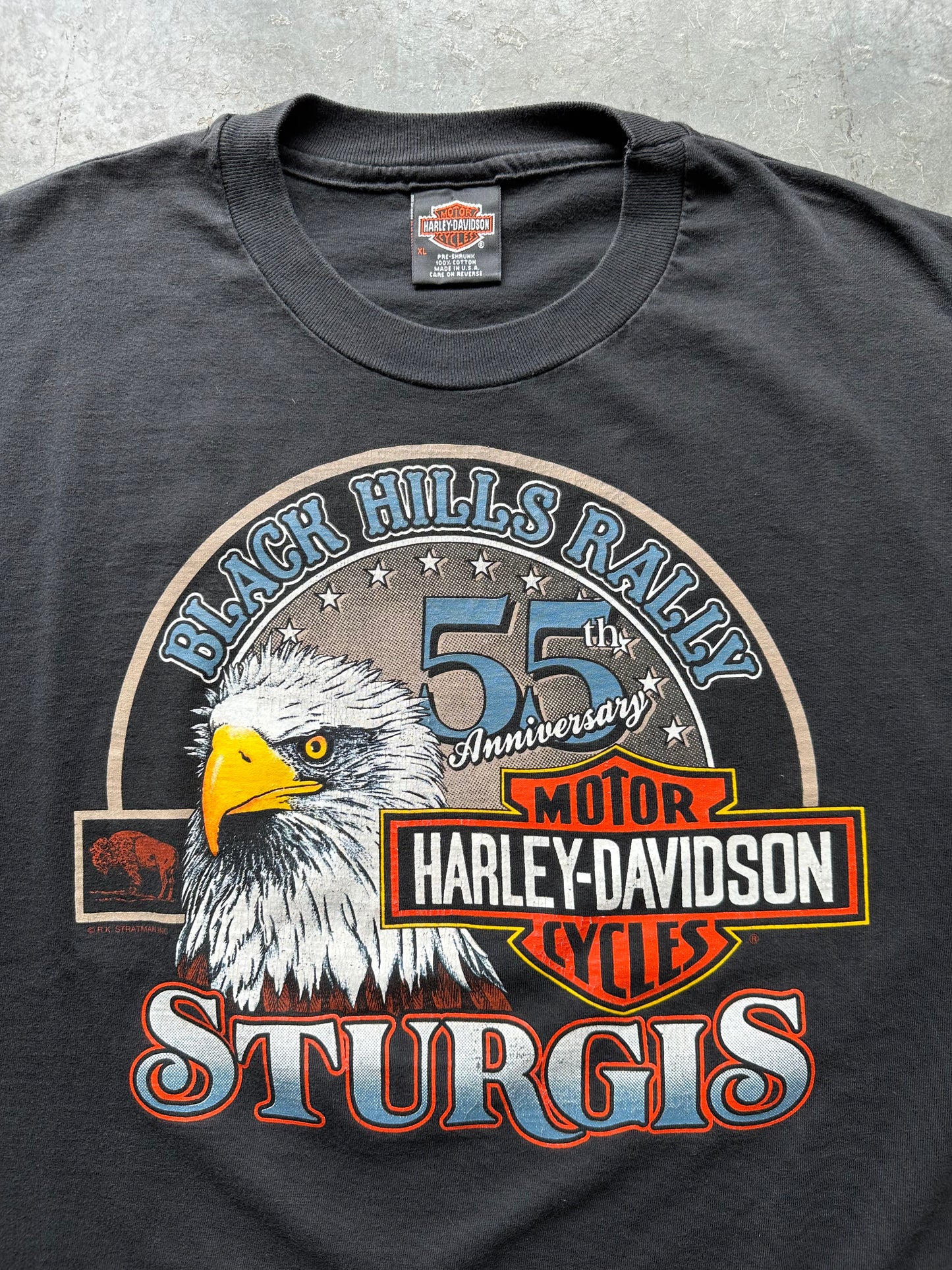 1990’S STURGIS HARLEY TEE(XL)