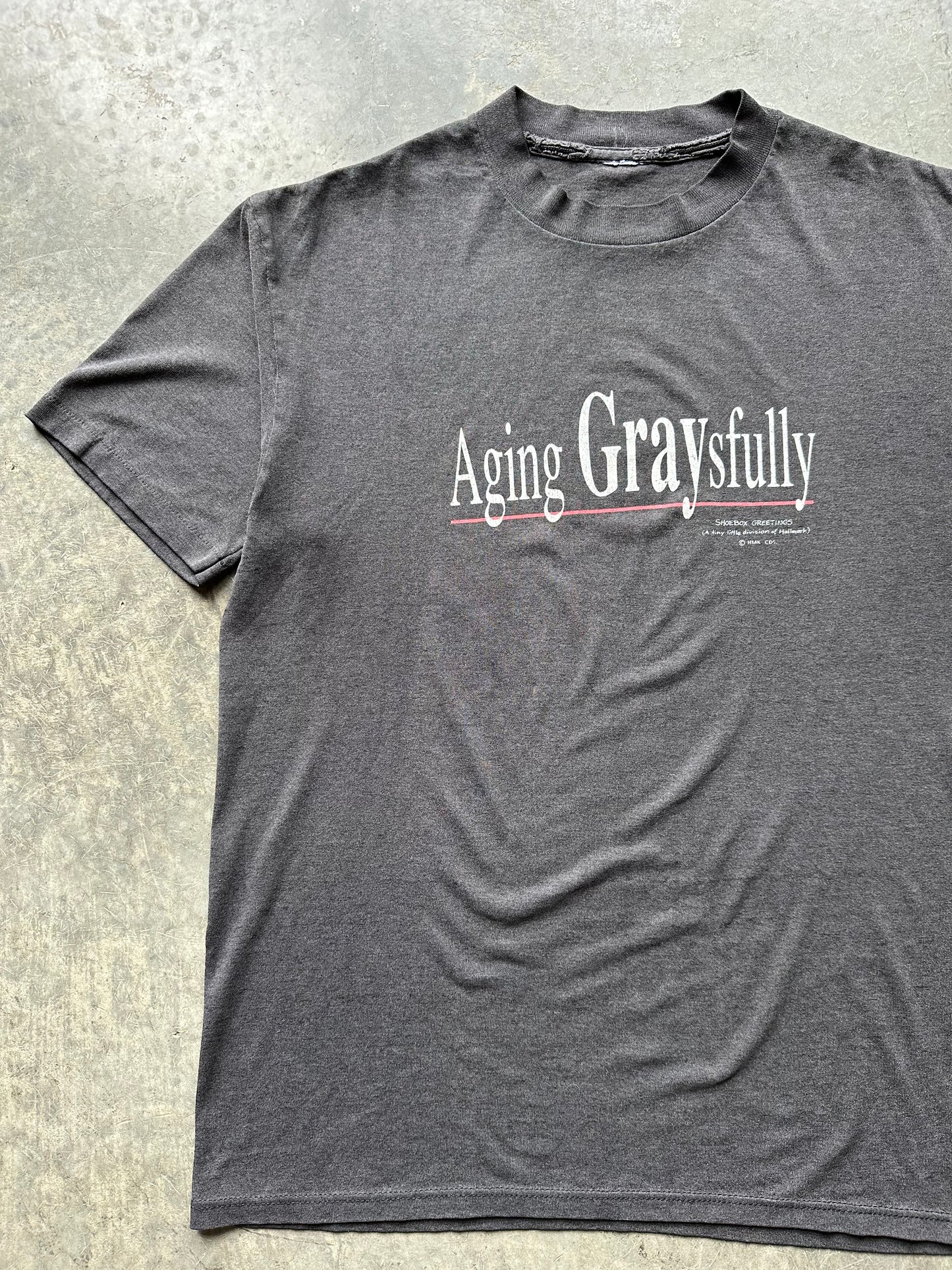 1990’S “AGING GRAYSFULLY” TEE