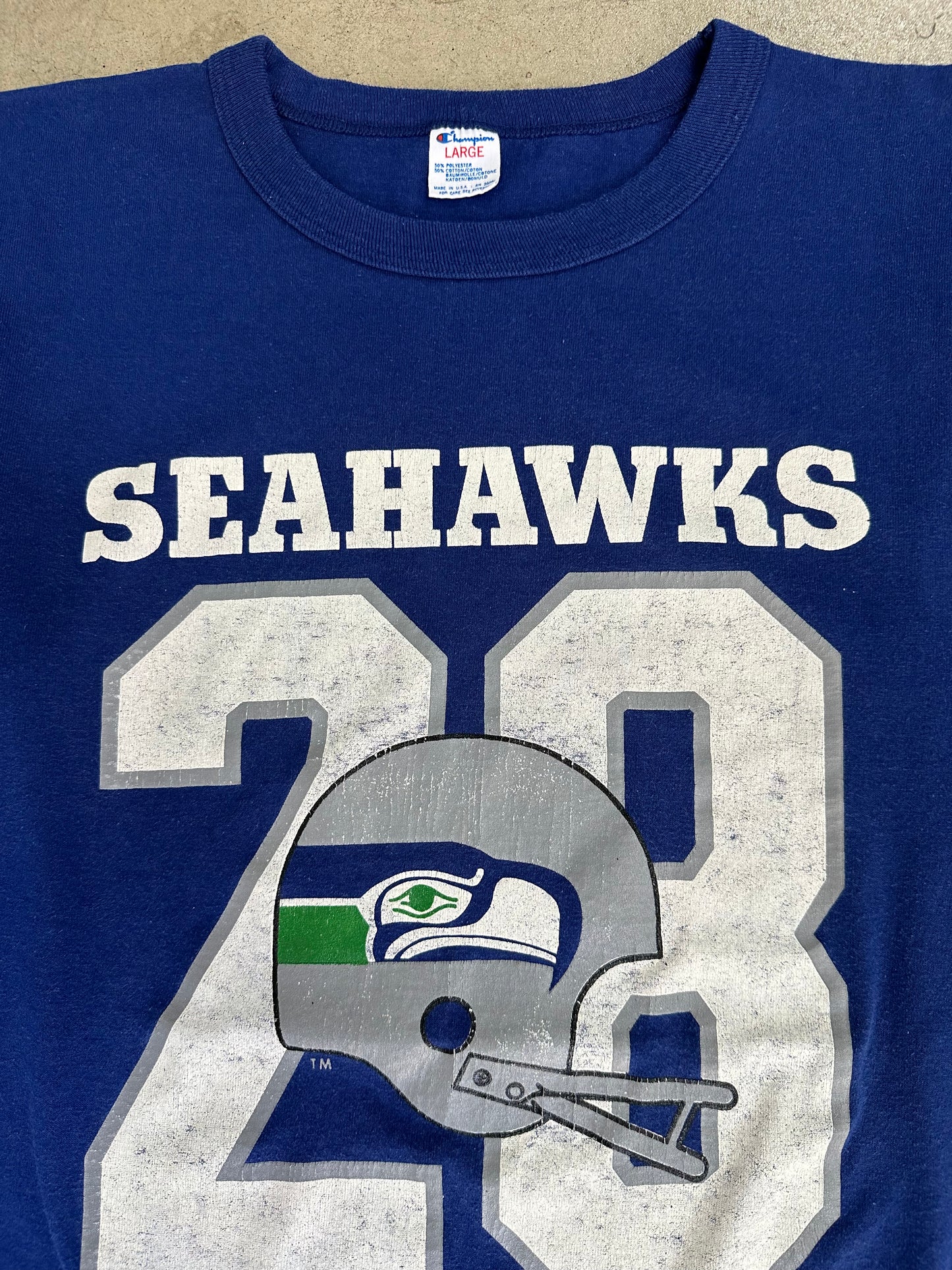 1990’S CHAMPION SEATTLE SEAHAWKS TEE(L)