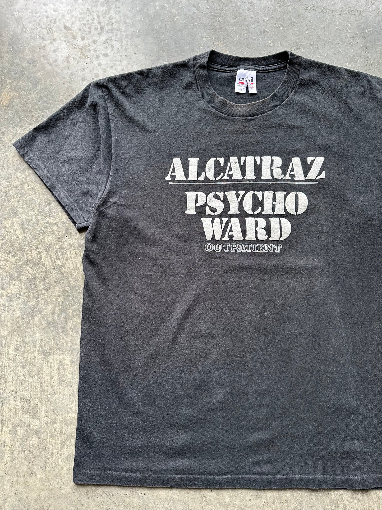 1990’S ALCATRAZ PSYCHO WARD TEE(XL)