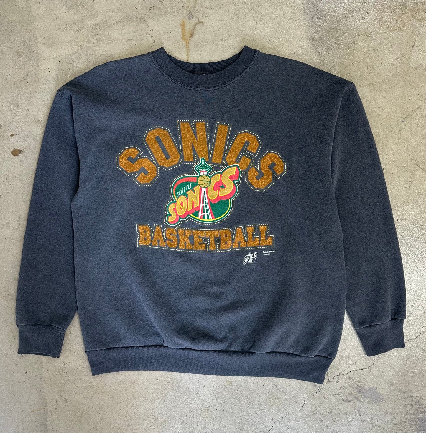 2000’S SEATTLE SONICS CREWNECK(L)