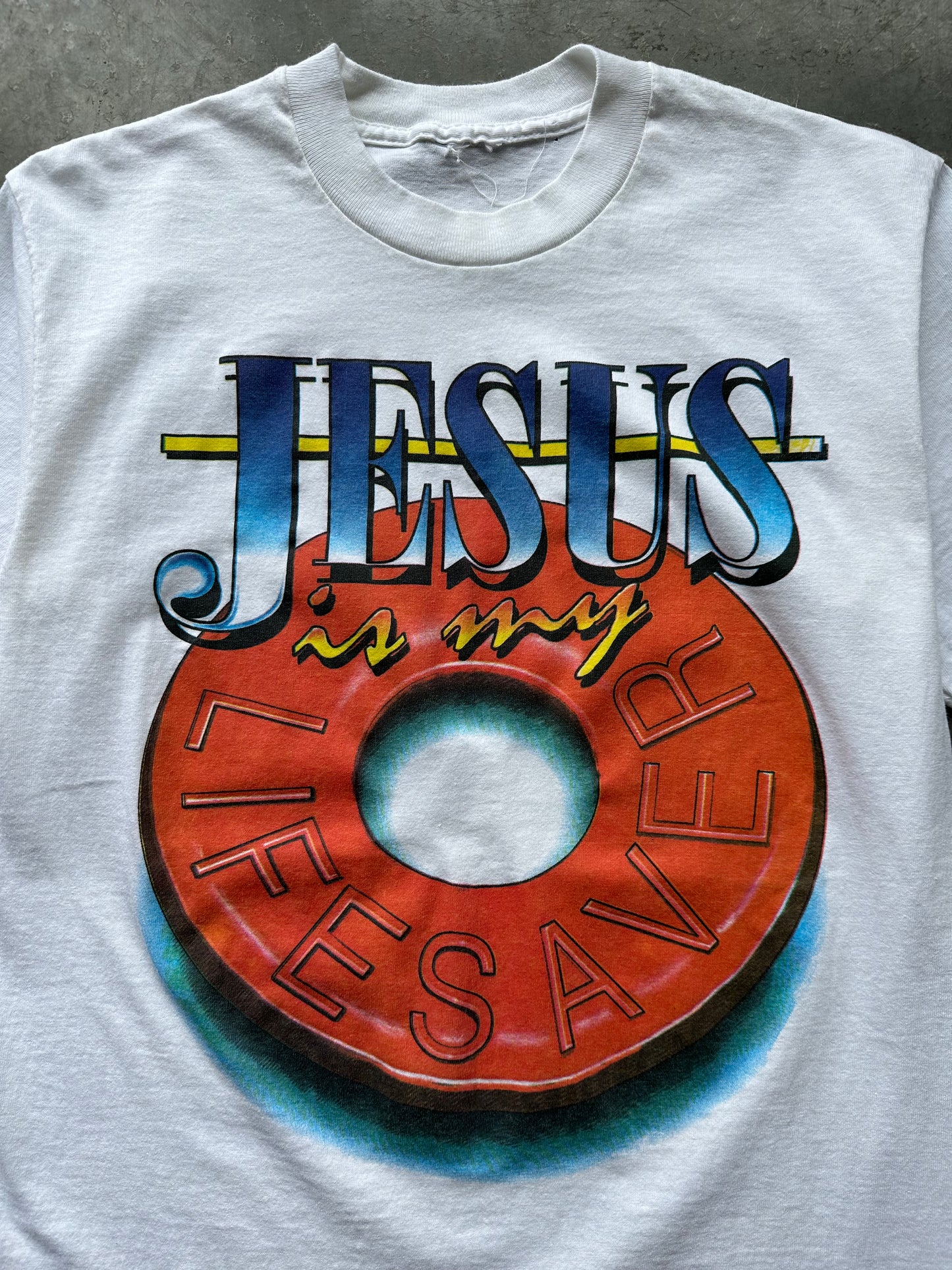 1990’S JESUS IS MY LIFESAVER TEE