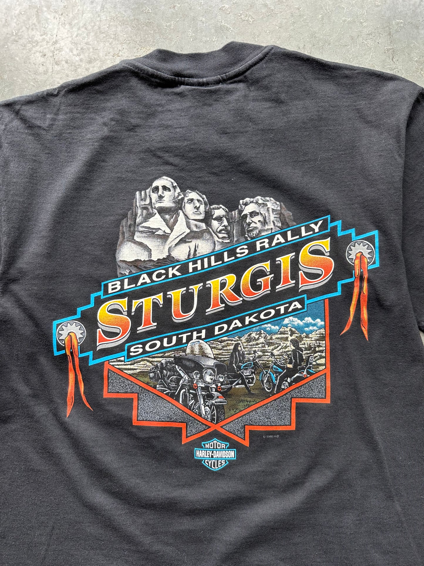 1998 STURGIS HARLEY TEE(M)