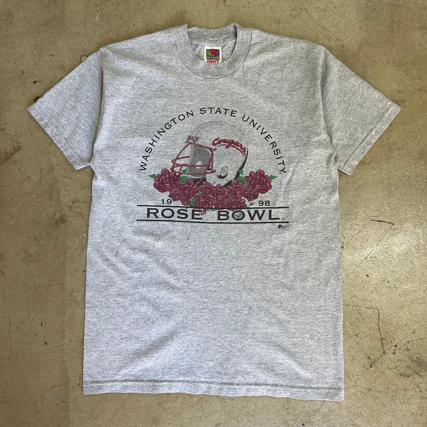 1998 WSU ROSE BOWL TEE(M)