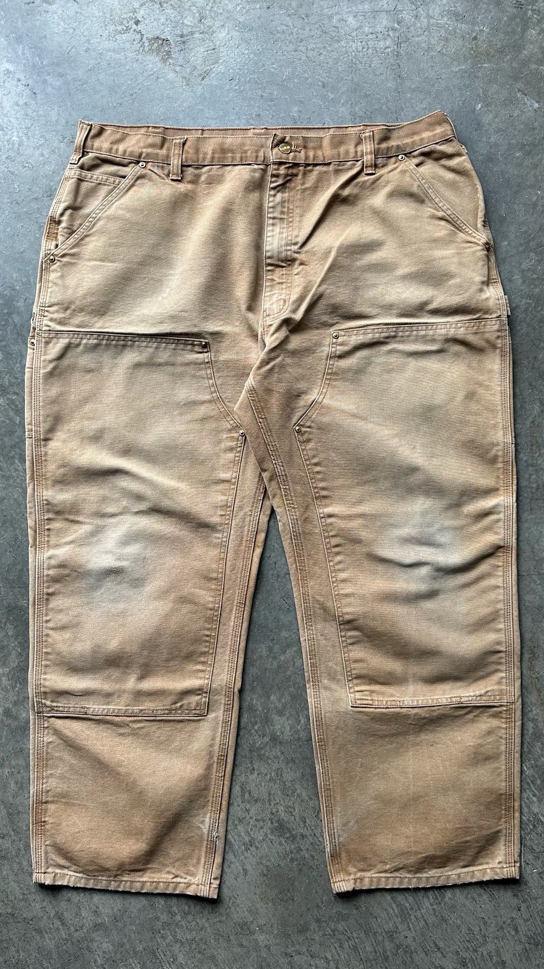 (42X30)TAN CARHARTT DOUBLE KNEES