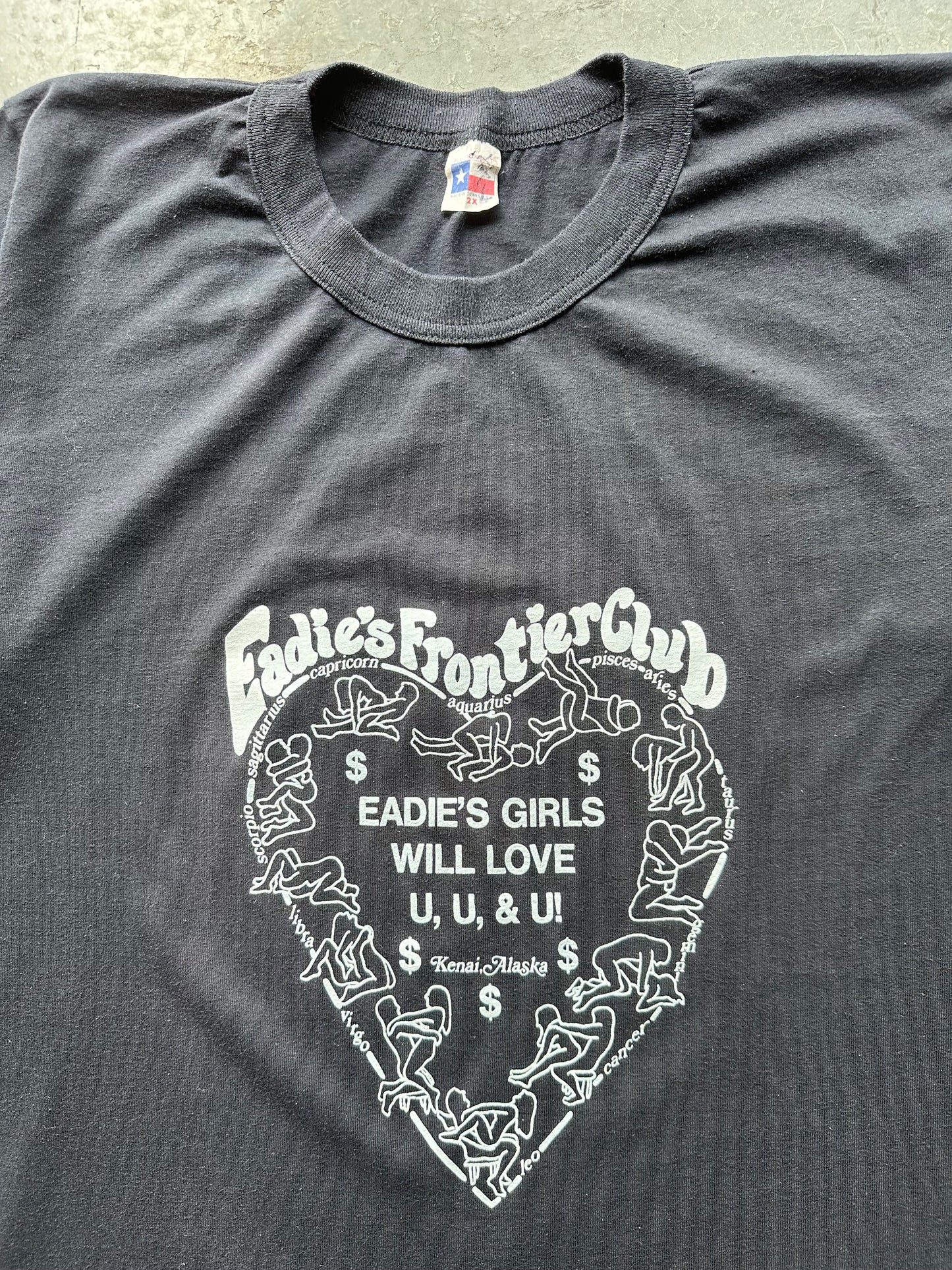 1990’S EADIES FRONTIER CLUB TEE(XXL)