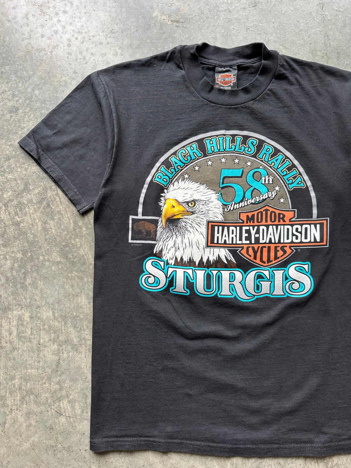 1998 STURGIS HARLEY TEE(M)