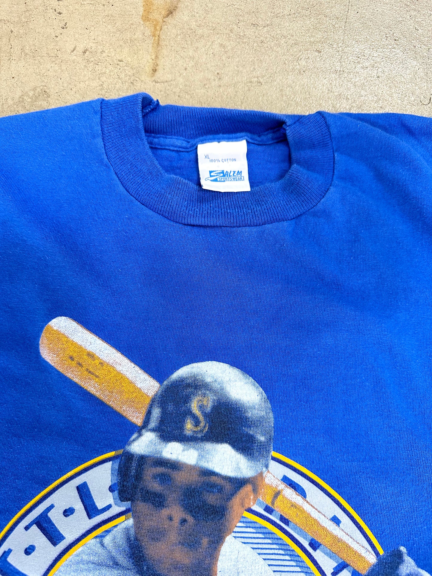 1990 SEATTLE MARINERS KEN GRIFFEY JR. TEE(XL)