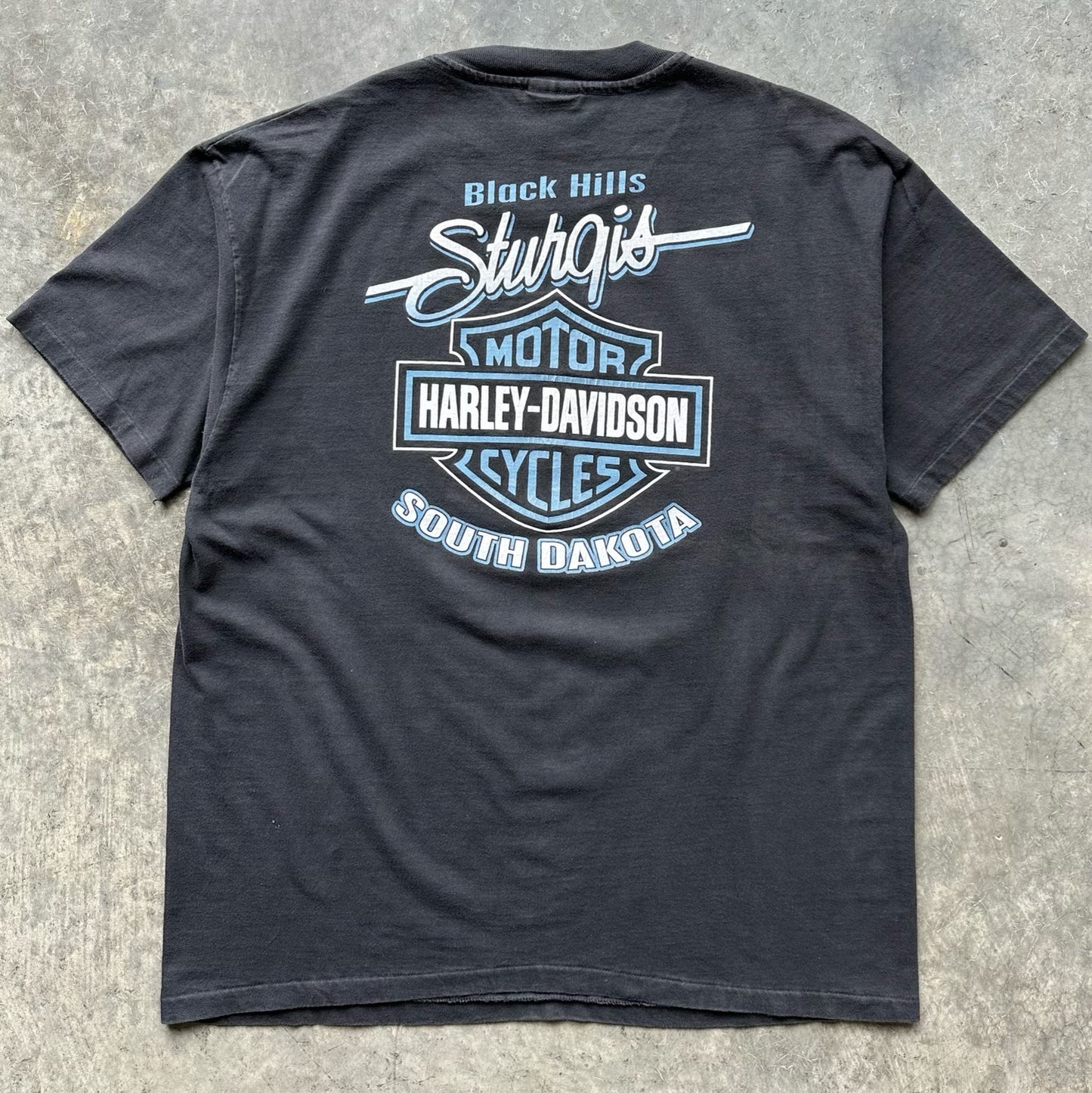 1990’S STURGIS HARLEY TEE(XL)