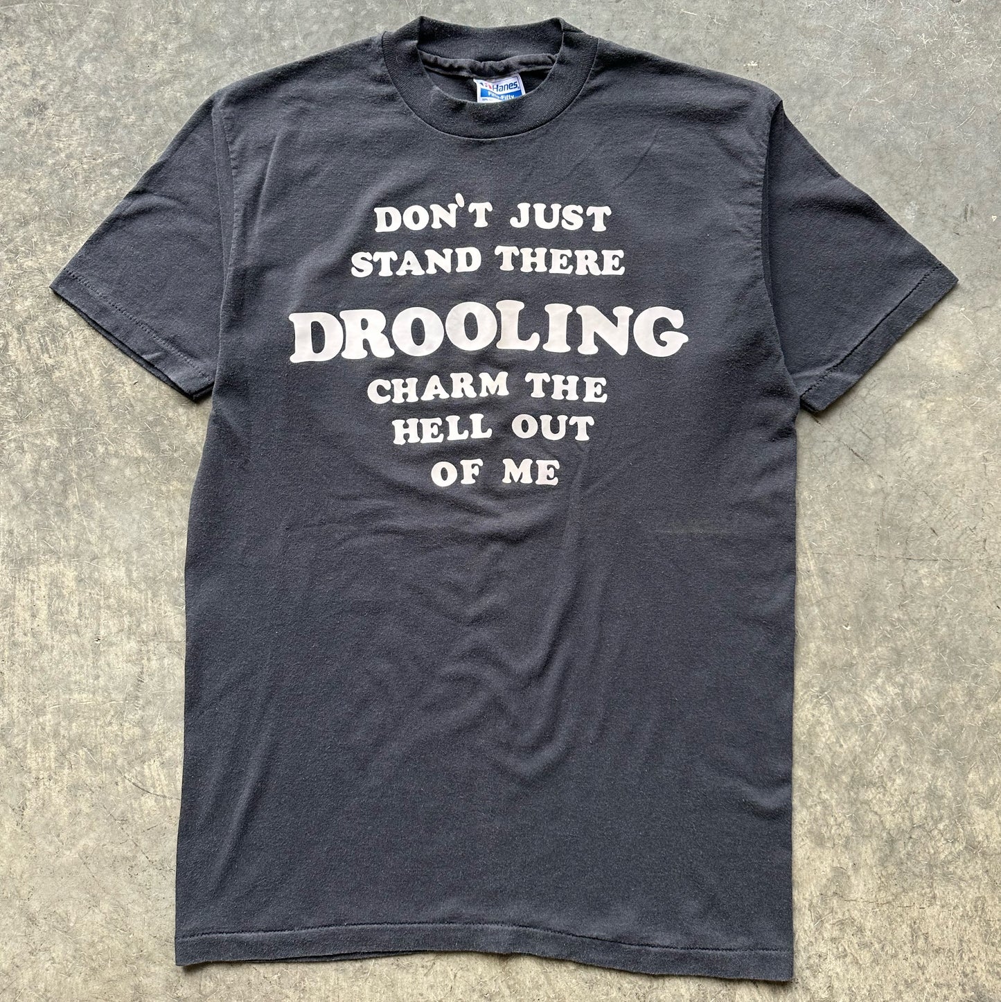 1990’S DROOLING SAYING TEE(M)