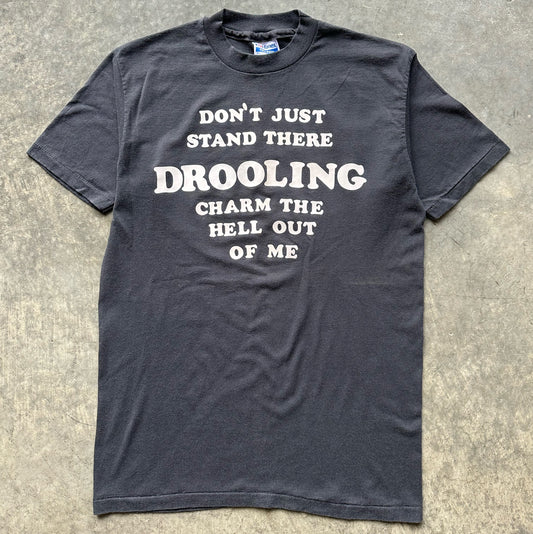 1990’S DROOLING SAYING TEE(M)