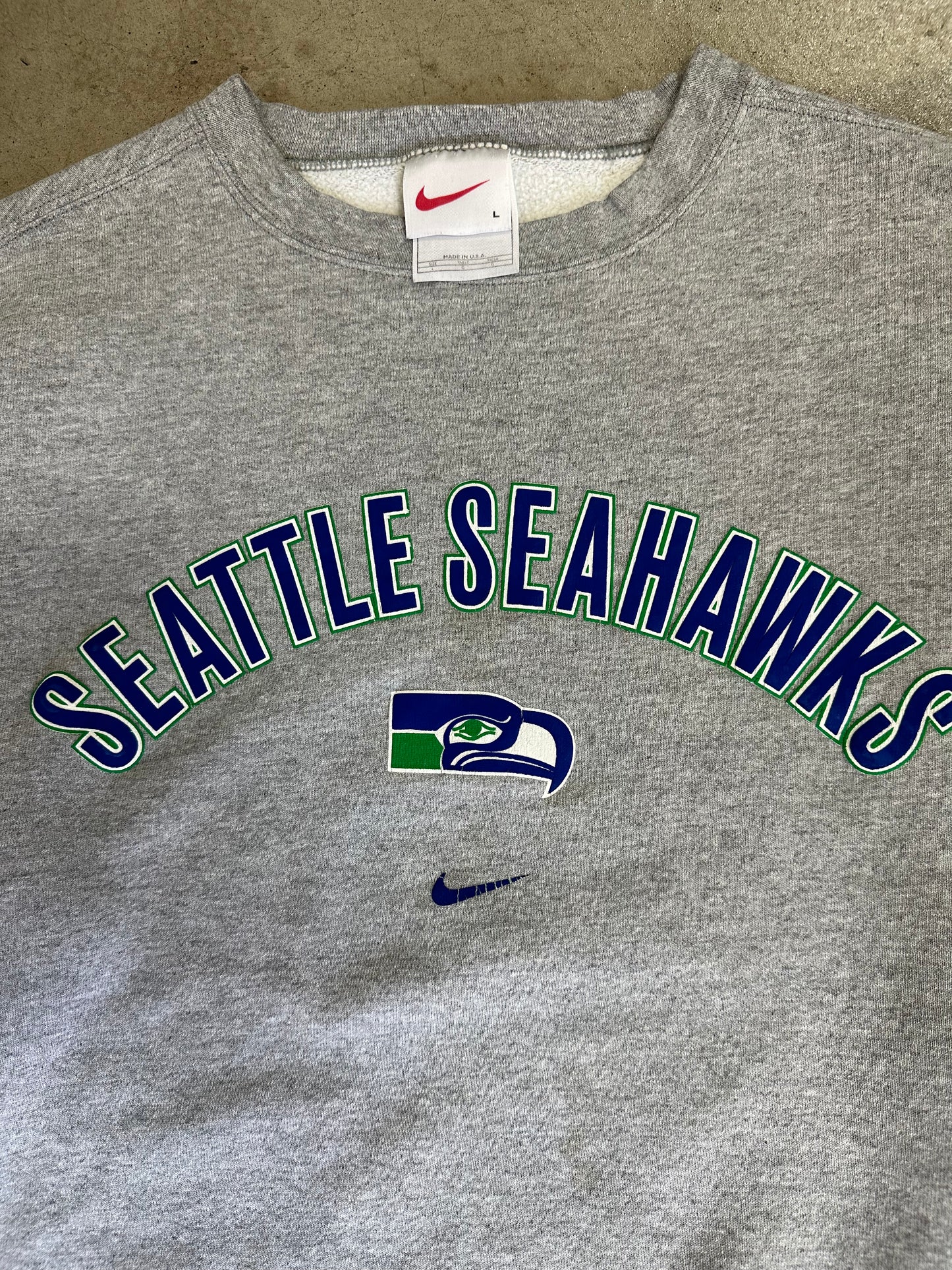 1990’S NIKE SEATTLE SEAHAWKS CREWNECK(L)