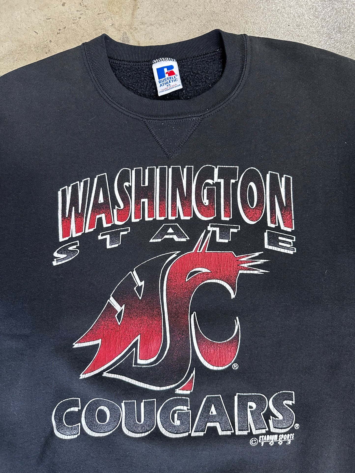 1993 WSU CREWNECK(XL)