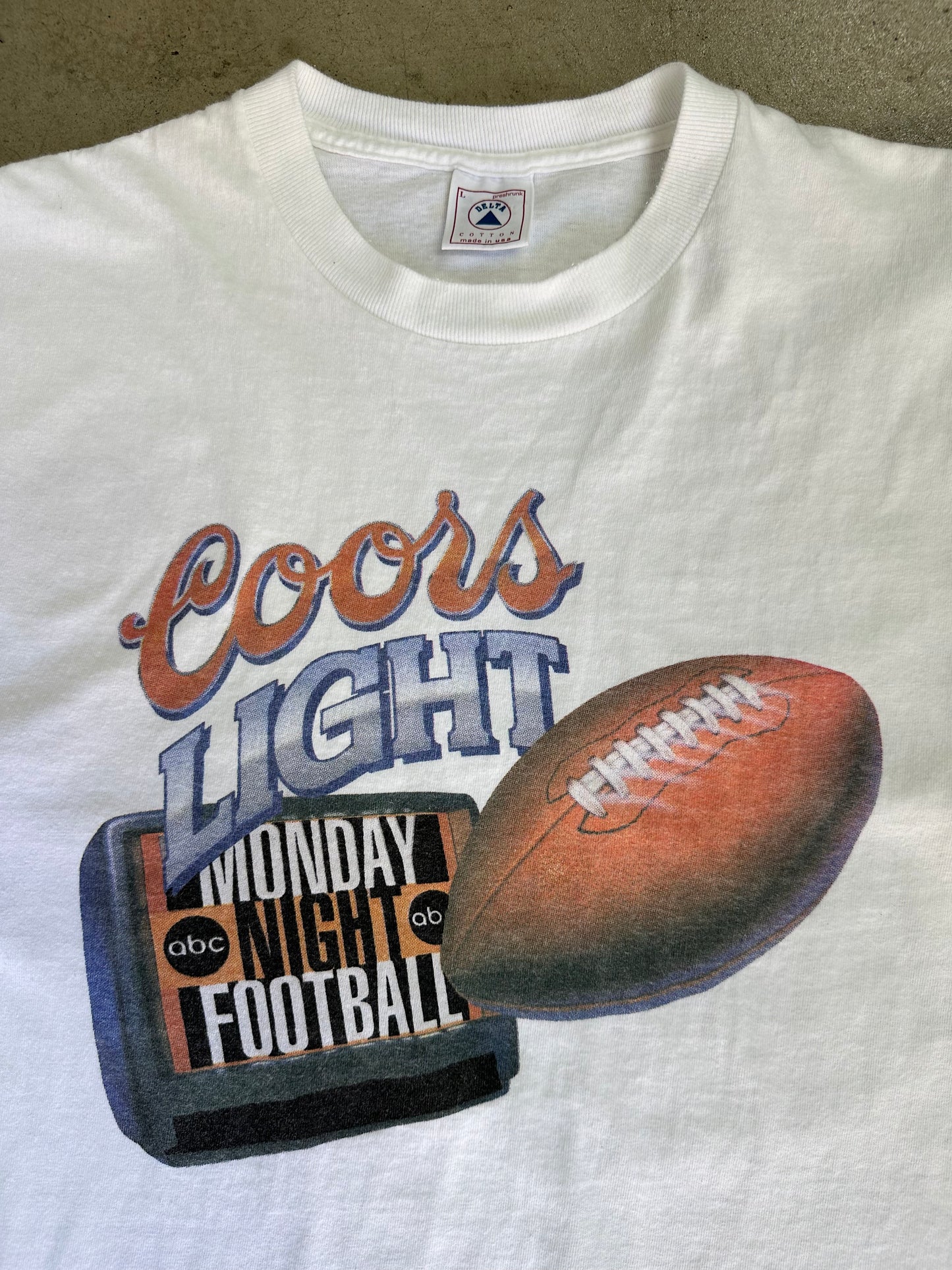 1990’S COORS LIGHT MNF TEE(L)