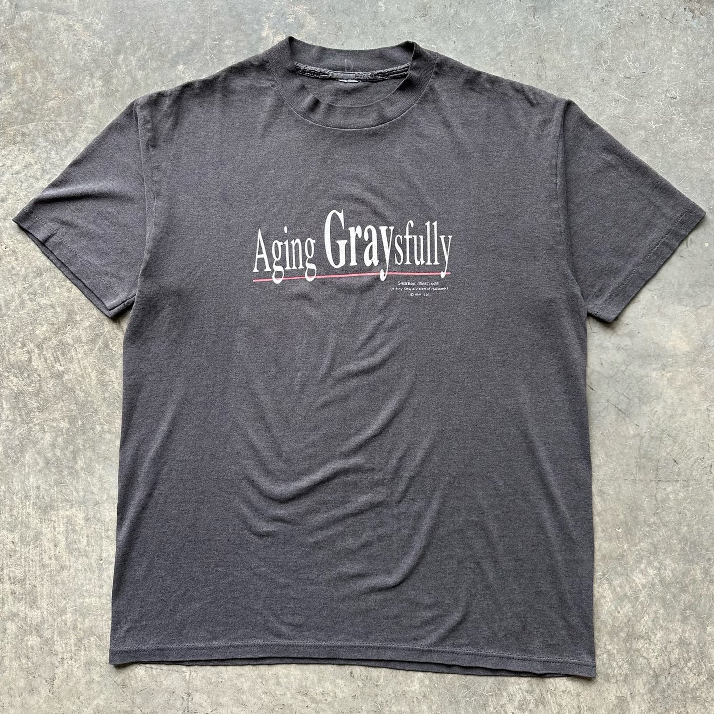 1990’S “AGING GRAYSFULLY” TEE