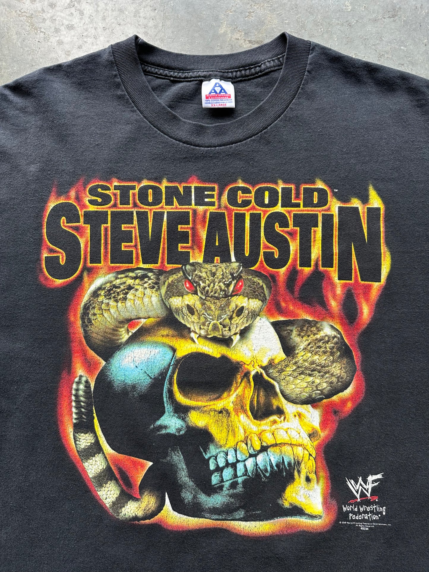 2000 STONE COLD STEVE AUSTIN TEE(XXL)