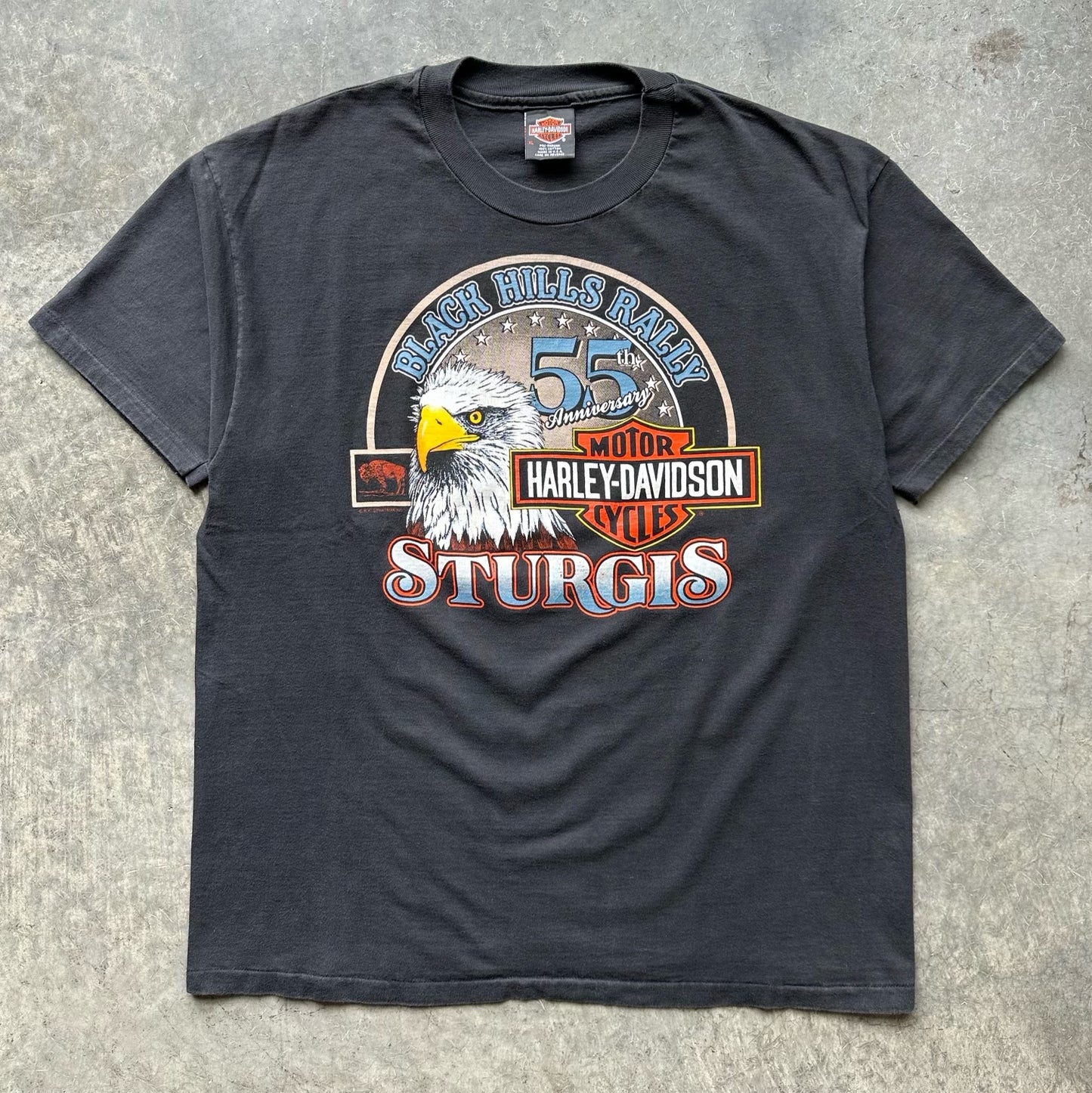 1990’S STURGIS HARLEY TEE(XL)