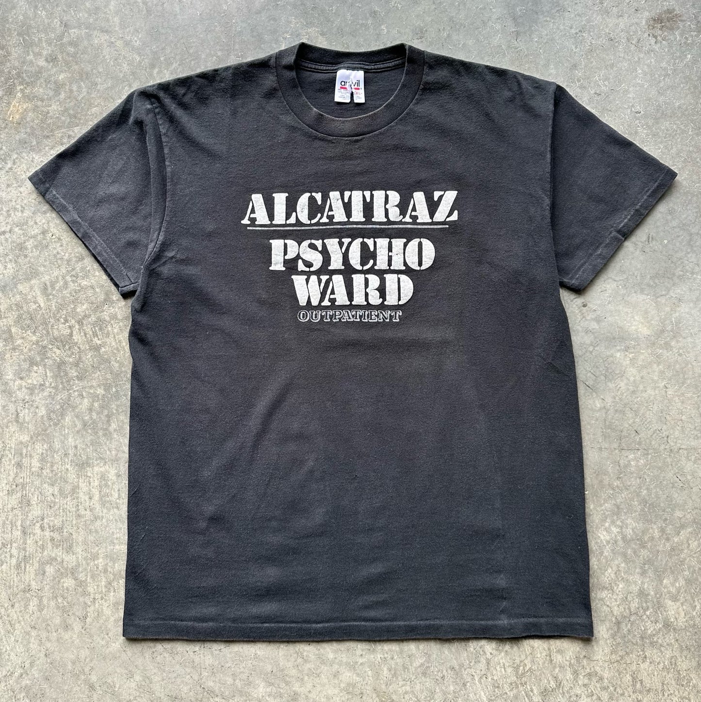 1990’S ALCATRAZ PSYCHO WARD TEE(XL)