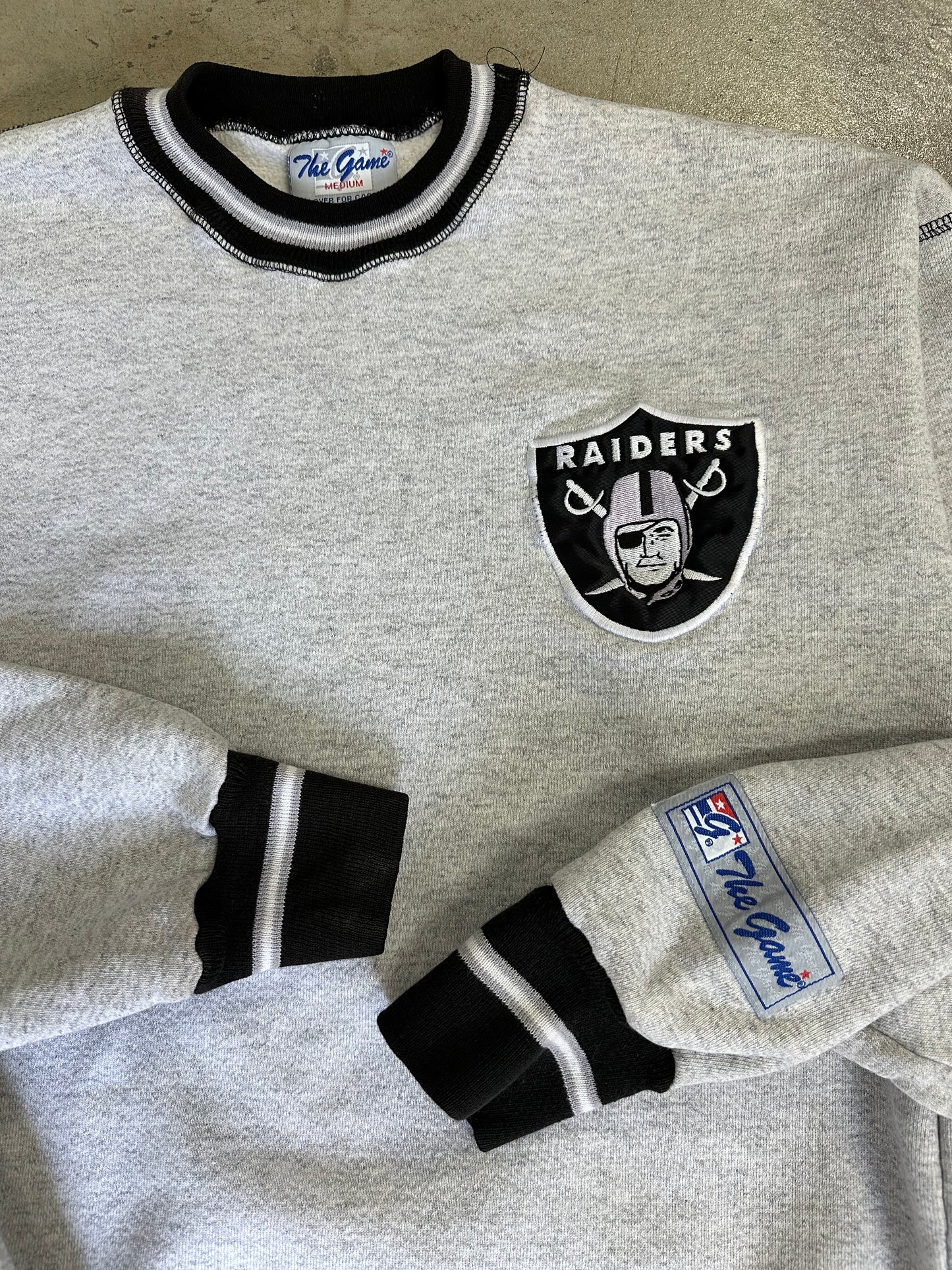 1990’S OAKLAND RAIDERS CREWNECK(M)