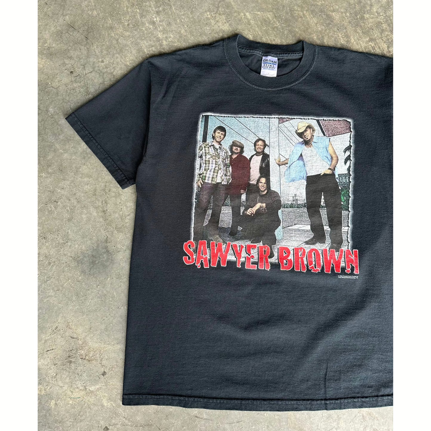 2005 SAWYER BROWN TEE(L)