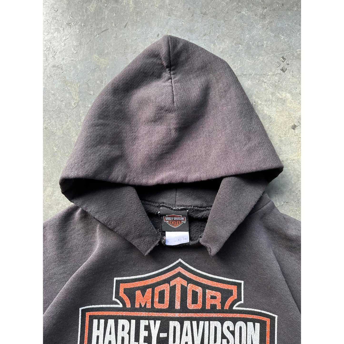 FADED HARLEY DAVIDSON HOODIE(2XL)