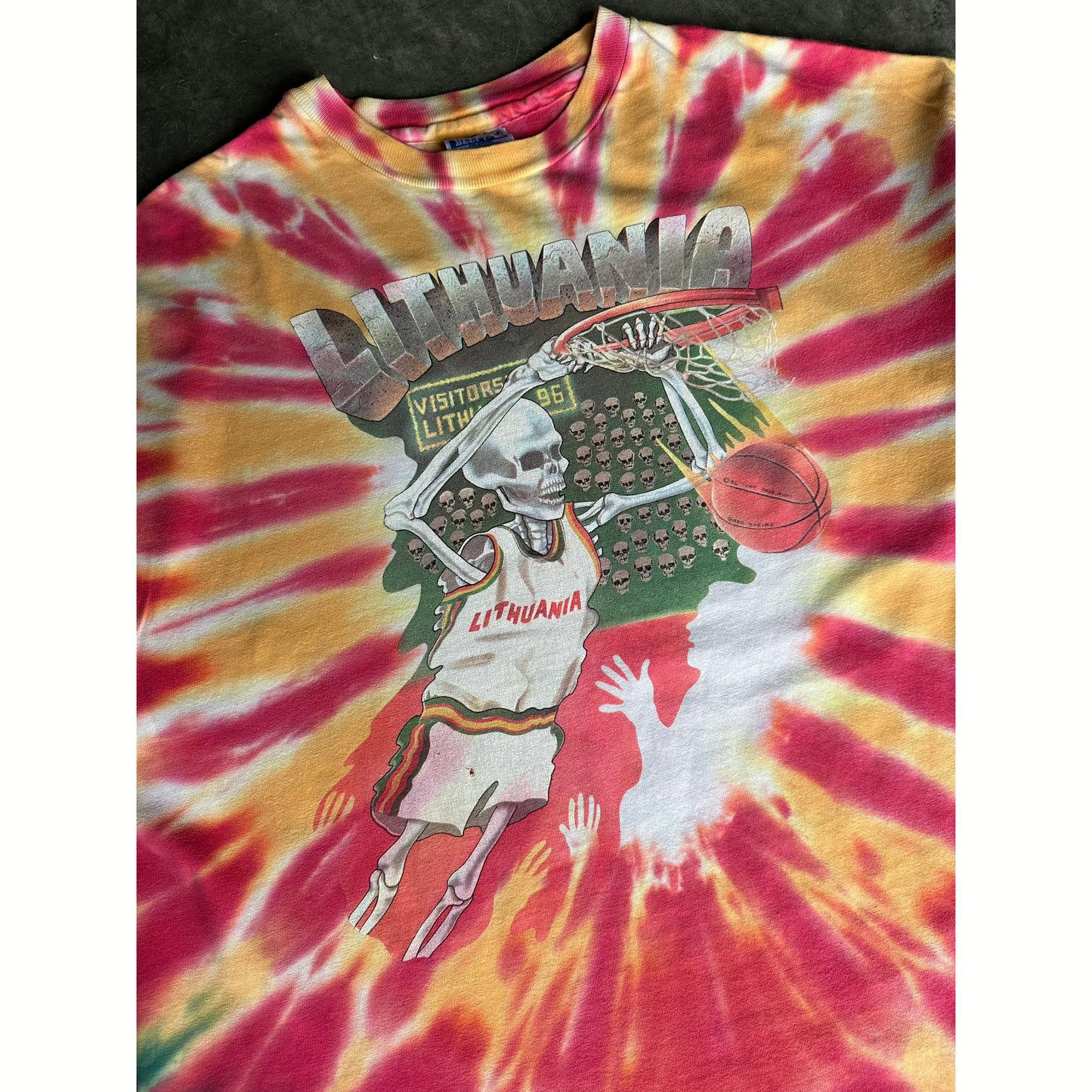 1992 LITHUANIA GRATEFUL DEAD TEE(XL)