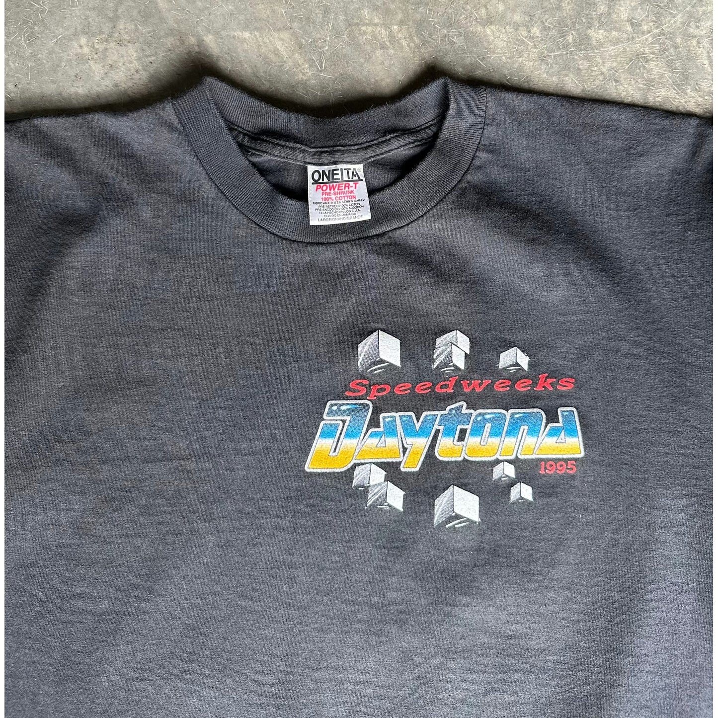 1995 DAYTONA “SPEED WEEKS” TEE(L)