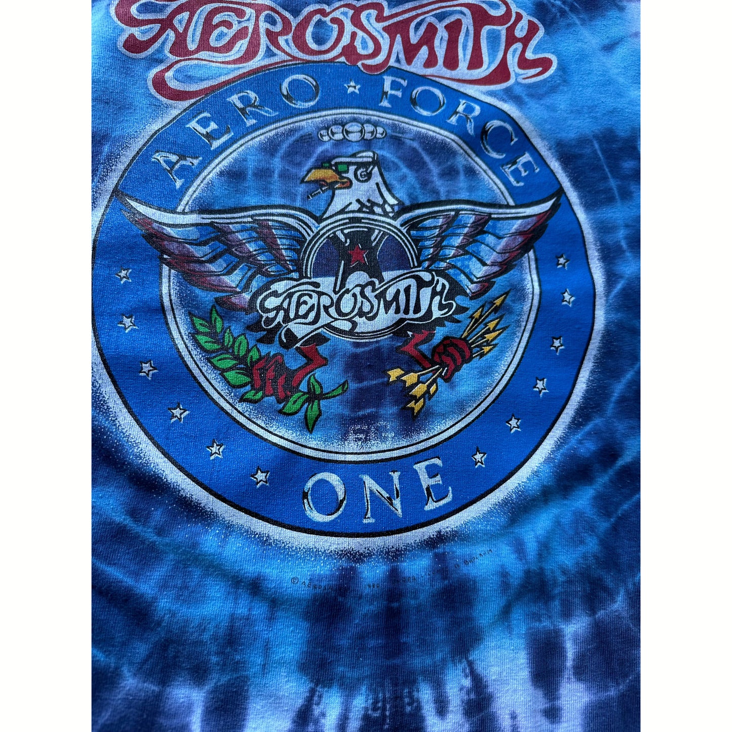 1990 AEROSMITH “AEROFORCE ONE” TEE(XL)