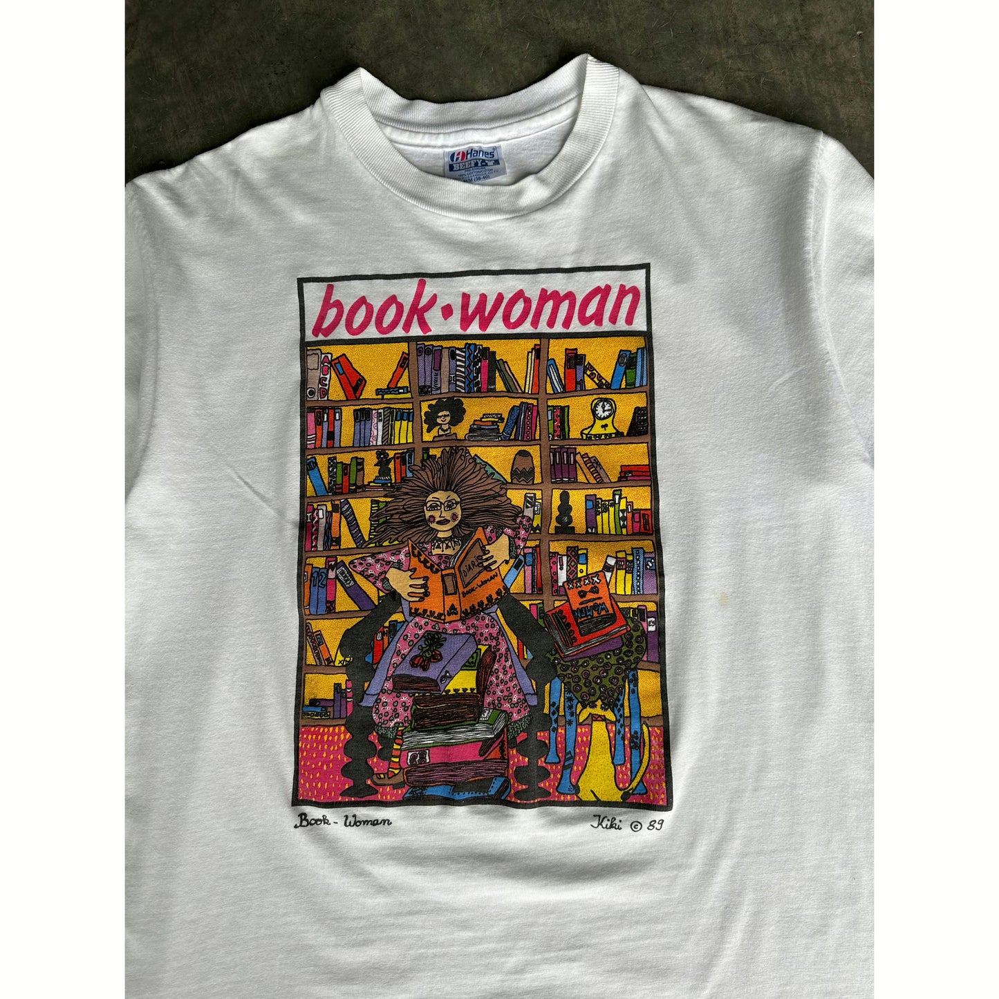 1989 BOOK WOMAN TEE(M)