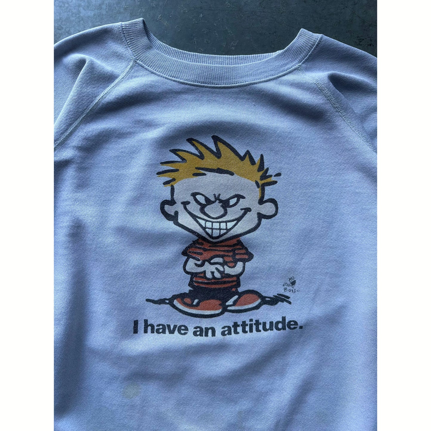 1980’S CALVIN & HOBBS CREWNECK(XL)