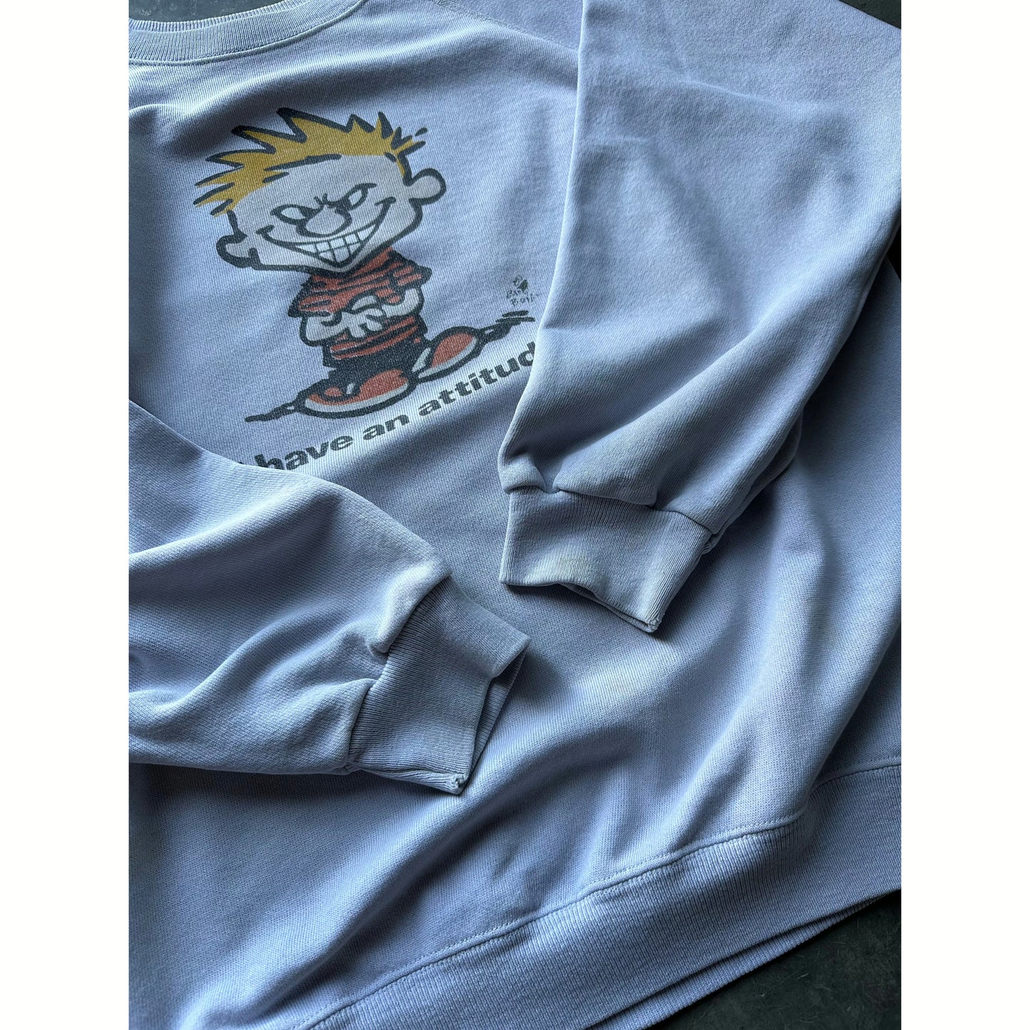 1980’S CALVIN & HOBBS CREWNECK(XL)