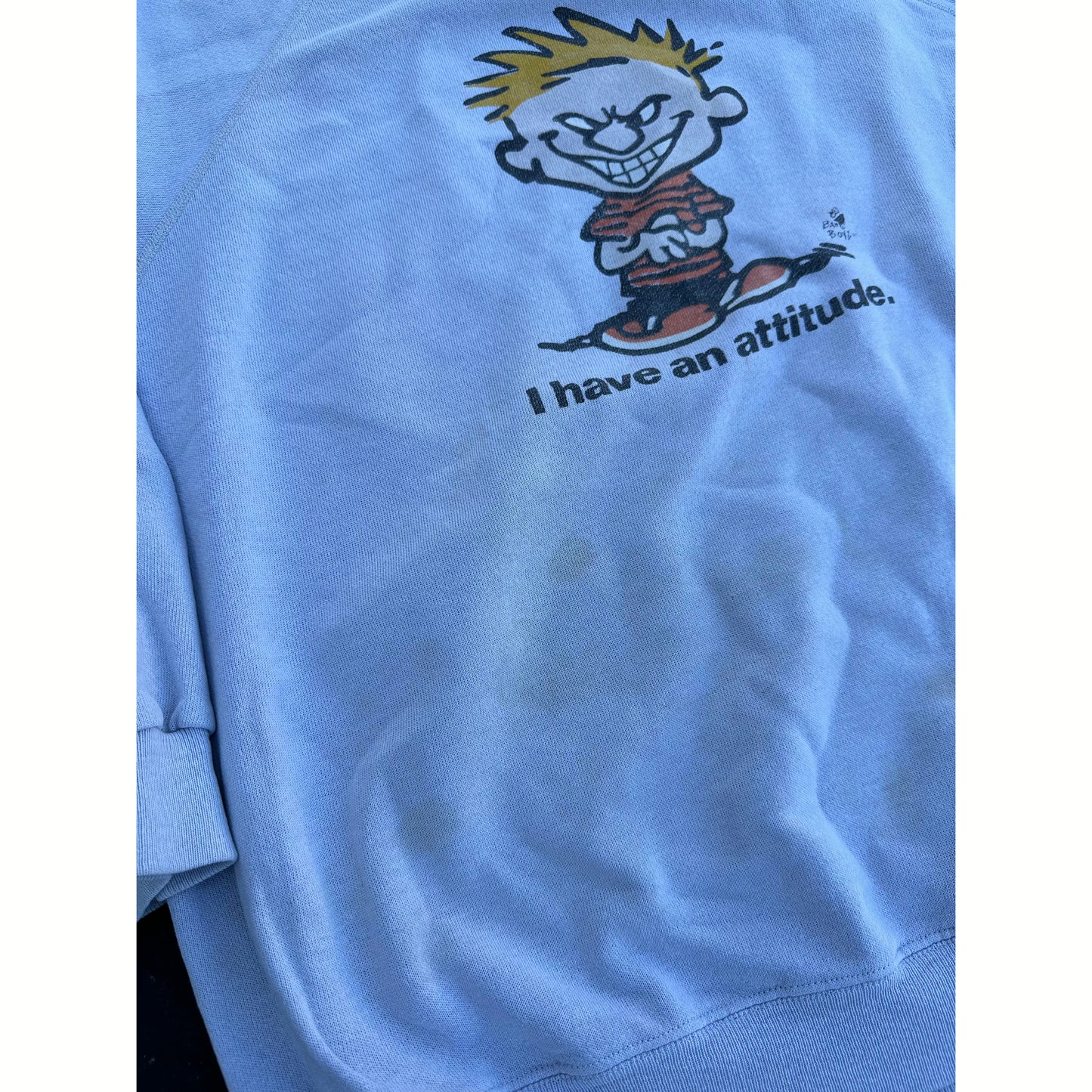 1980’S CALVIN & HOBBS CREWNECK(XL)