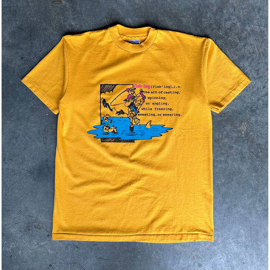 1980’S FISHING “DEFINITION” TEE(L)