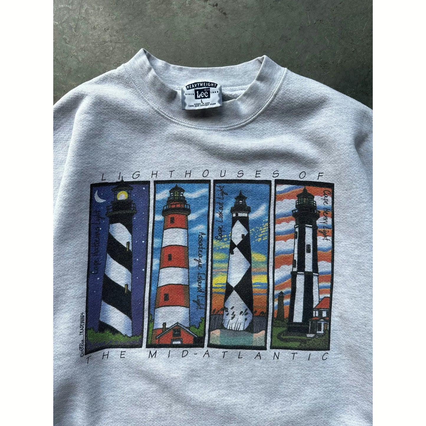 1990’S LIGHTHOUSE’S CREWNECK(L)